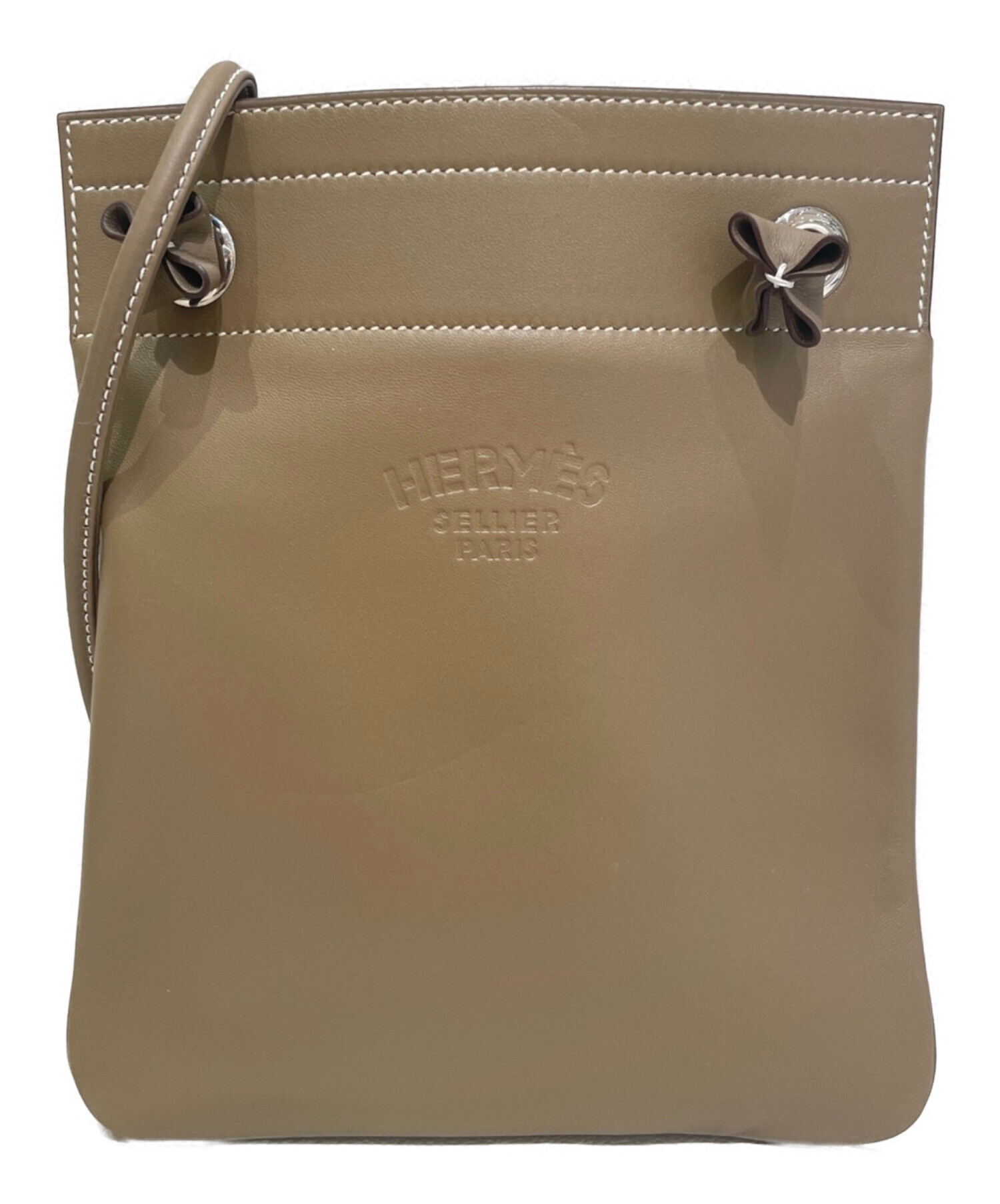 中古・古着通販】HERMES (エルメス) アリーヌミニ エトゥープ