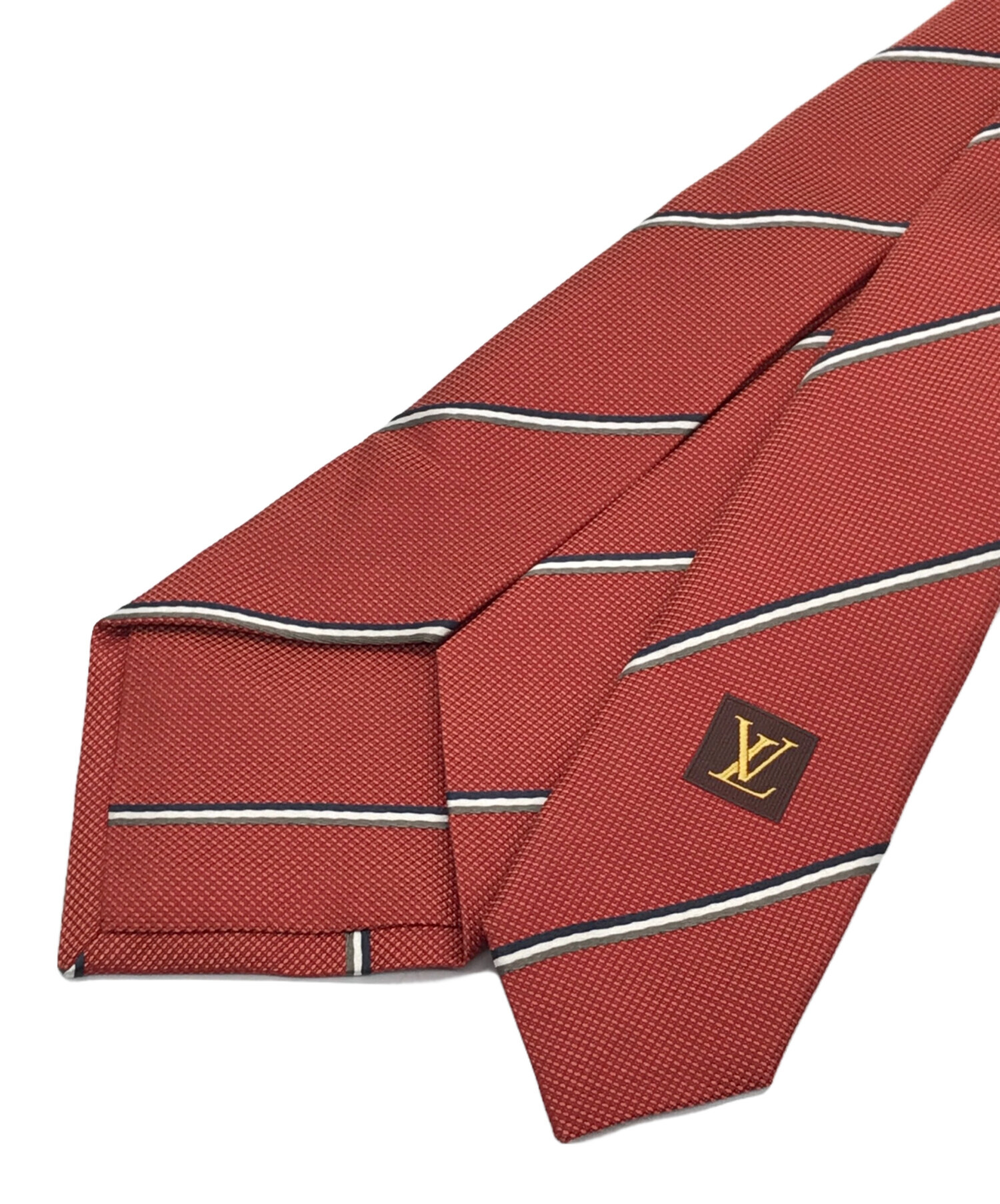 中古・古着通販】LOUIS VUITTON (ルイ ヴィトン) ネクタイ レッド