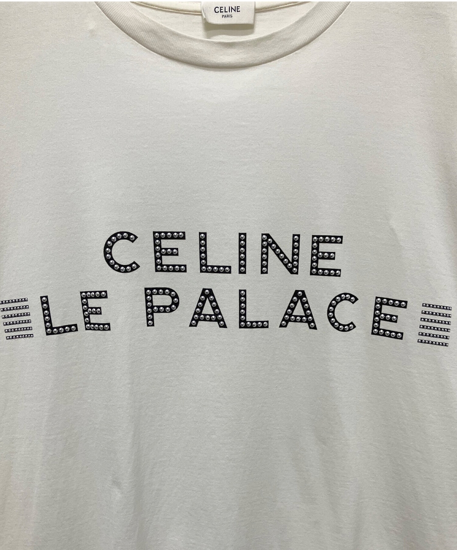 ⭐️新品未使用Celine Dion伝説のLASVEGAS シーザーパレスTシャツ 中古・古着通販】CELINE (セリーヌ) LE PALACE Tシャツ ホワイト