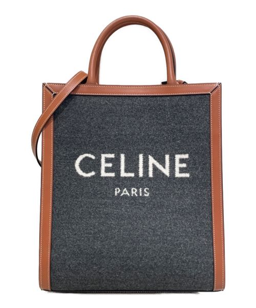 中古・古着通販】CELINE (セリーヌ) スモールバーティカルカバ グレー