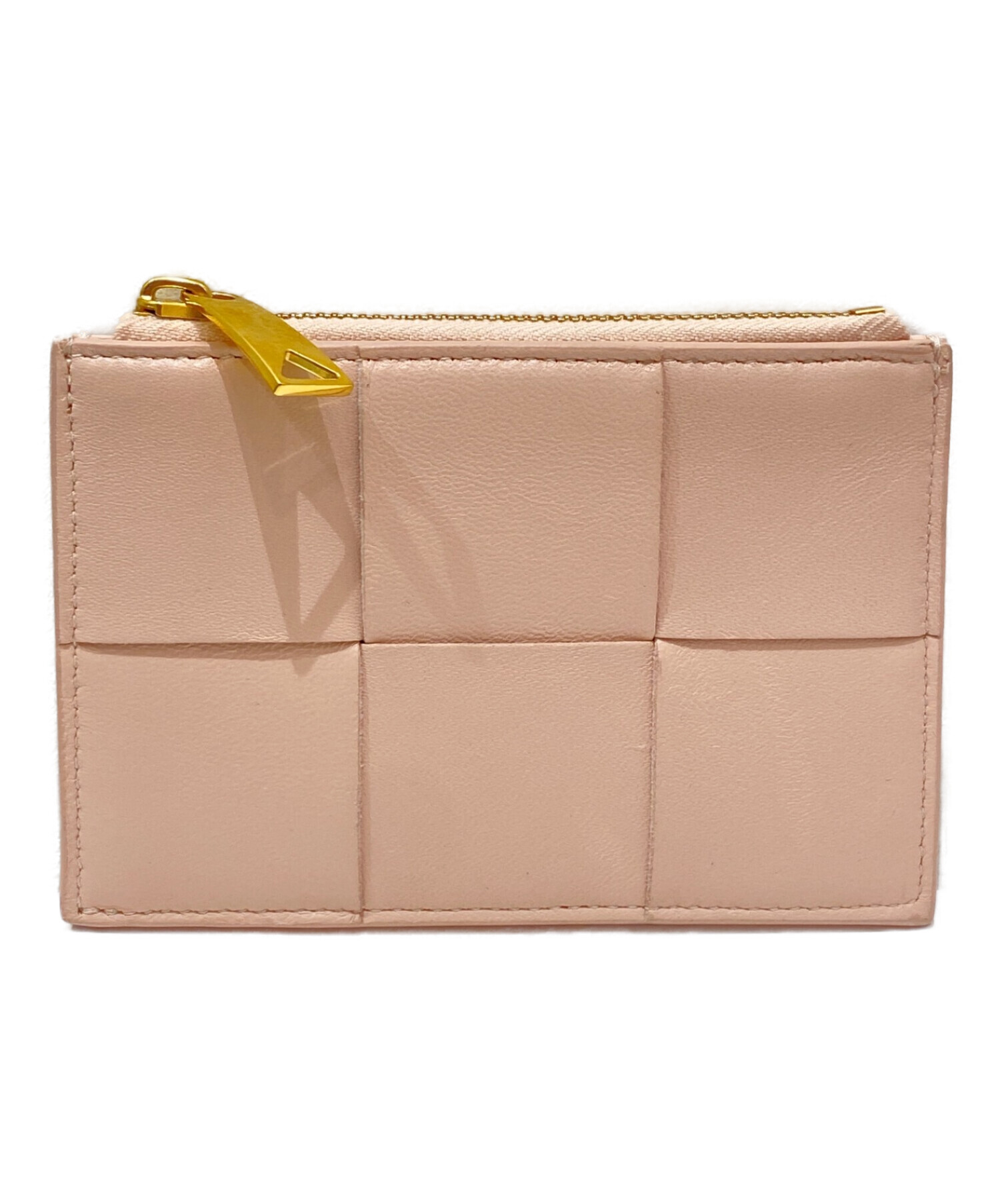 BOTTEGA VENETA ボッテガベネタ 財布・ケース  ベージュ 【古着】【中古】【送料無料】 中古・古着通販】BOTTEGA VENETA (ボッテガベネタ) カセットファスナー