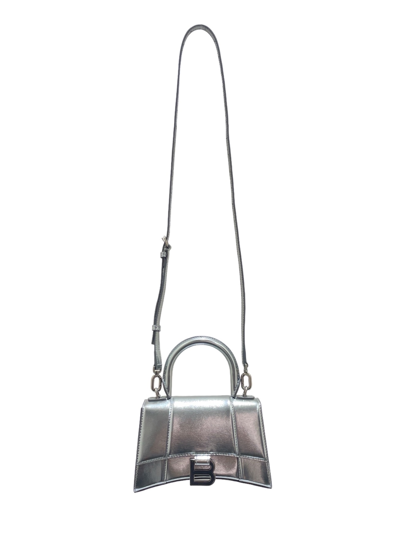 中古・古着通販】BALENCIAGA (バレンシアガ) アワーグラスXS シルバー