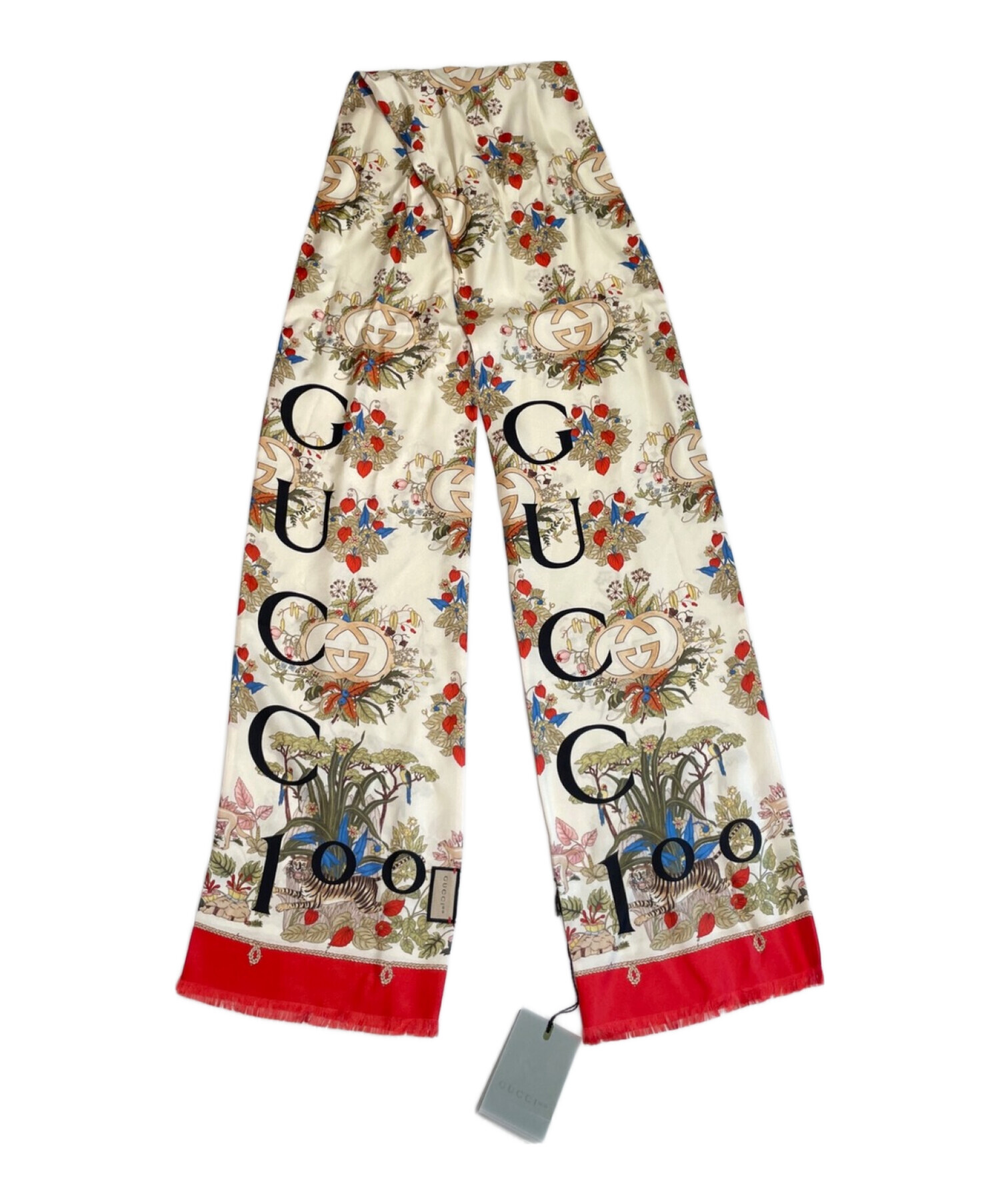 中古・古着通販】GUCCI (グッチ) シルクスカーフ｜ブランド・古着通販