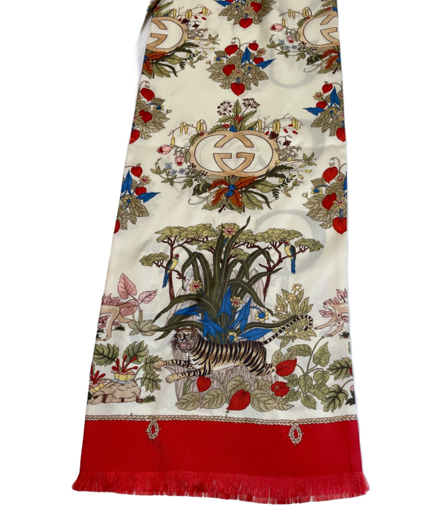 中古・古着通販】GUCCI (グッチ) シルクスカーフ｜ブランド・古着通販