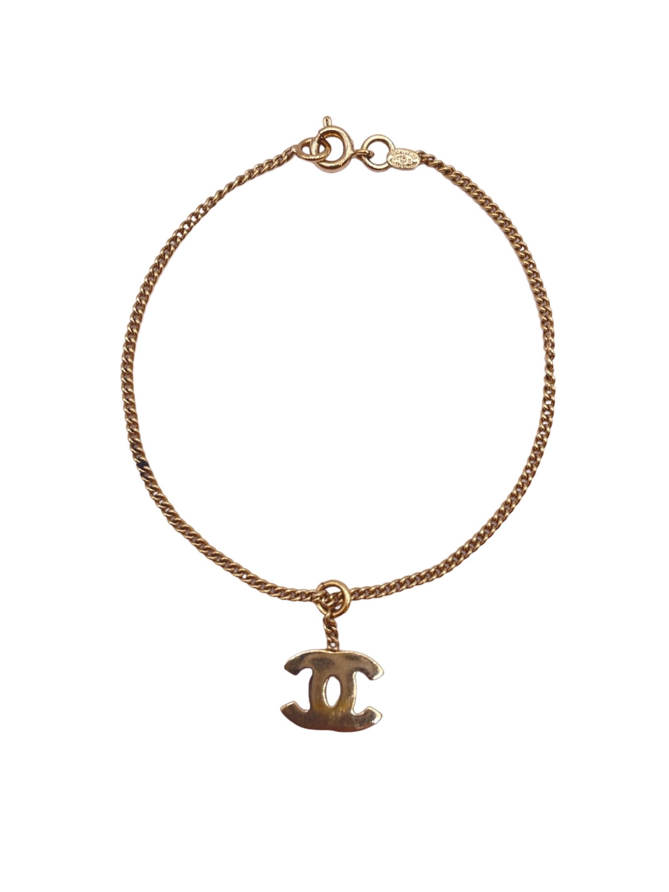中古・古着通販】CHANEL (シャネル) ココマークチェーンブレスレット 