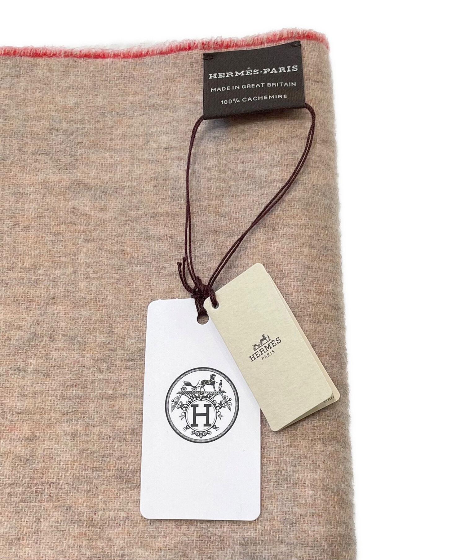 エルメス 　Hermes カシミヤ　マフラー 中古 中古・古着通販】HERMES (エルメス) カシミヤマフラー ブラック