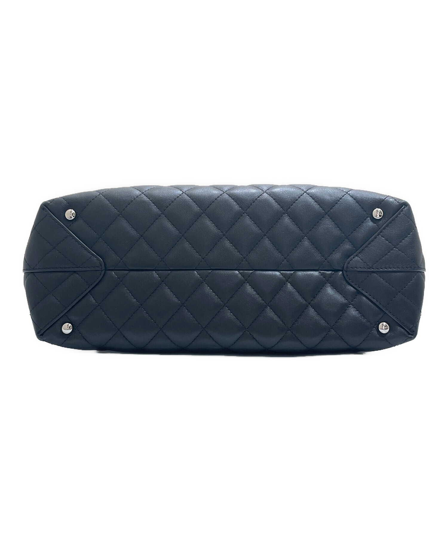 中古・古着通販】CHANEL (シャネル) マトラッセ32/ラムスキン ブラック