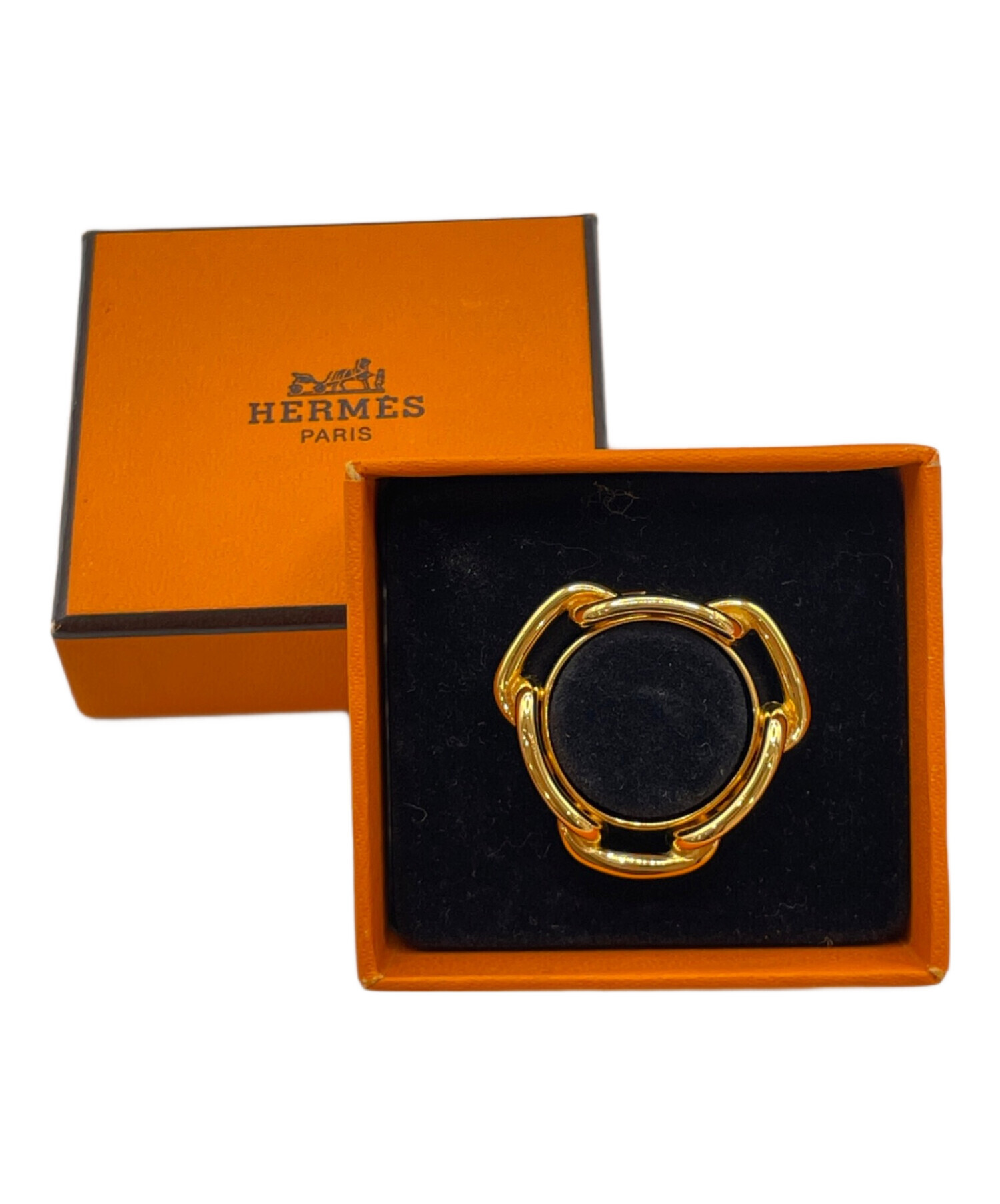 中古・古着通販】HERMES (エルメス) スカーフリング/シェーヌダンクル