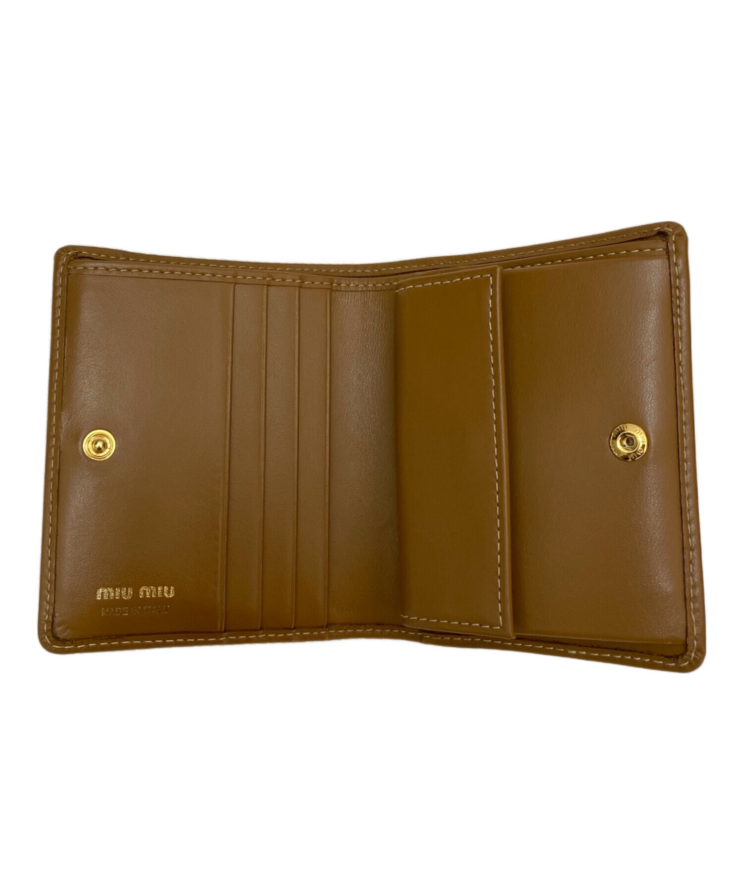 中古・古着通販】MIU MIU (ミュウミュウ) ソフティパデッドレザー