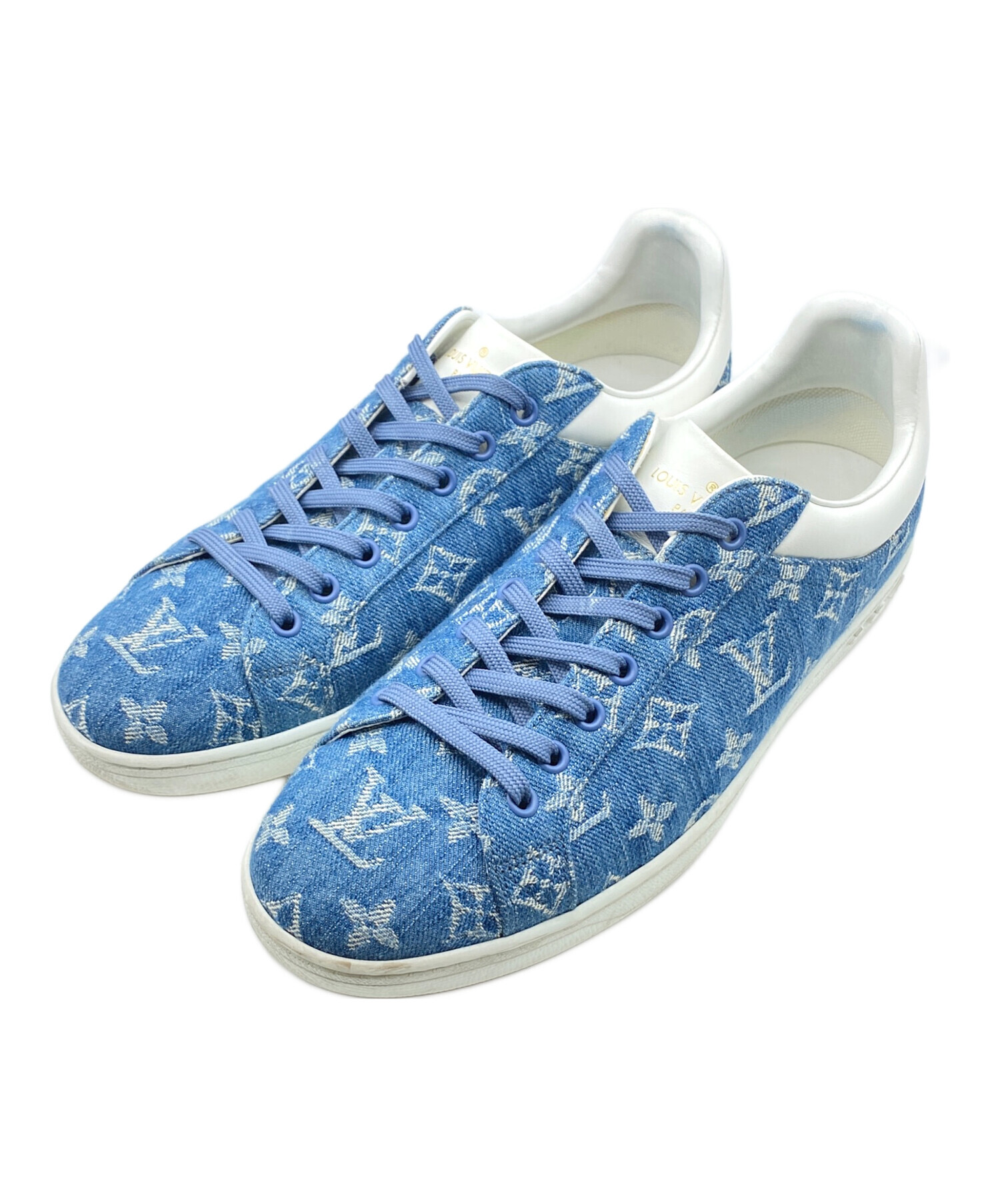 即日発送★ルイヴィトン ランナウェイスニーカー デニム 中古・古着通販】LOUIS VUITTON (ルイ ヴィトン) ランアウェイ・ライン