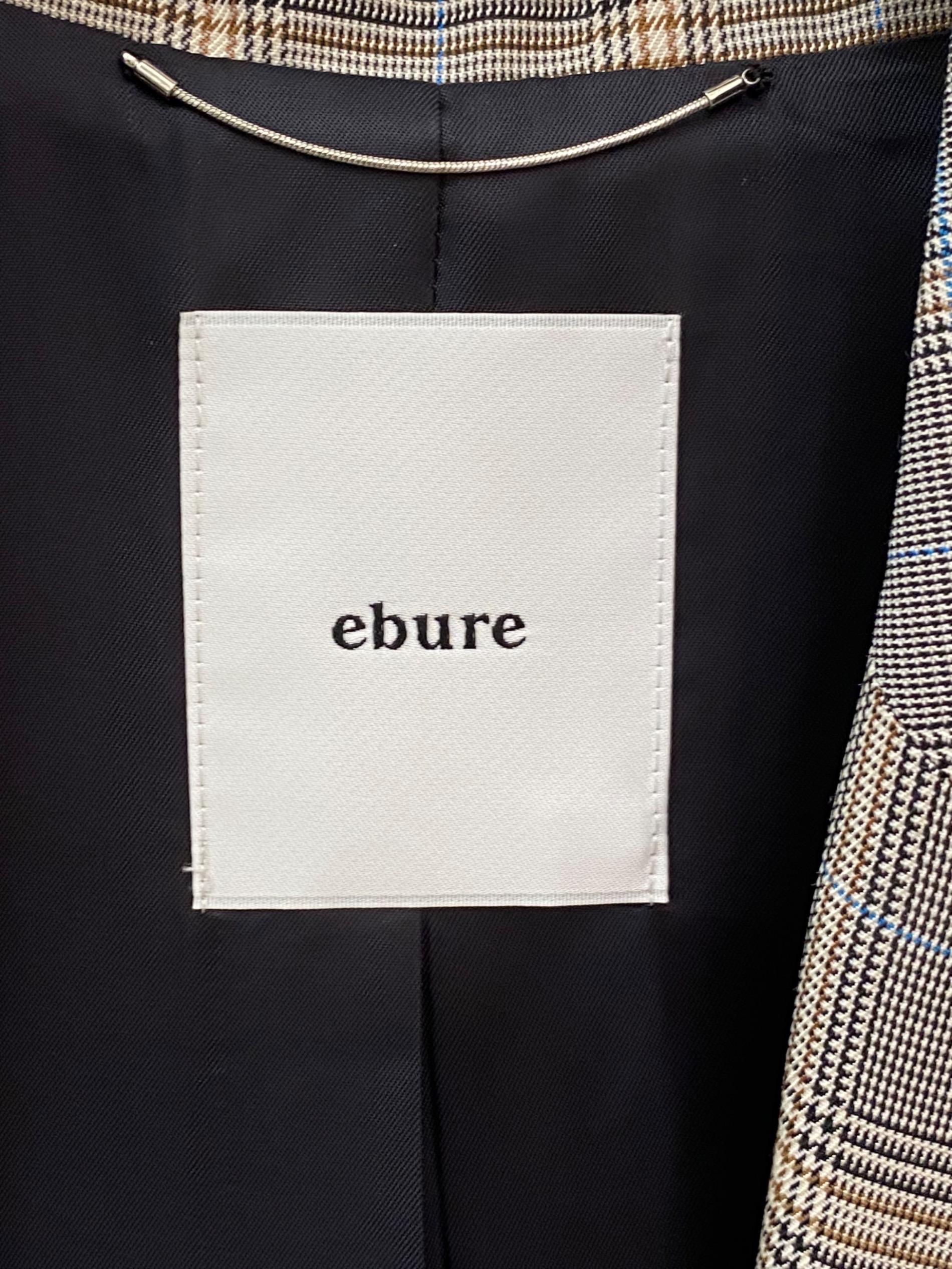 中古・古着通販】ebure (エブール) ロングジレ グレー サイズ:36