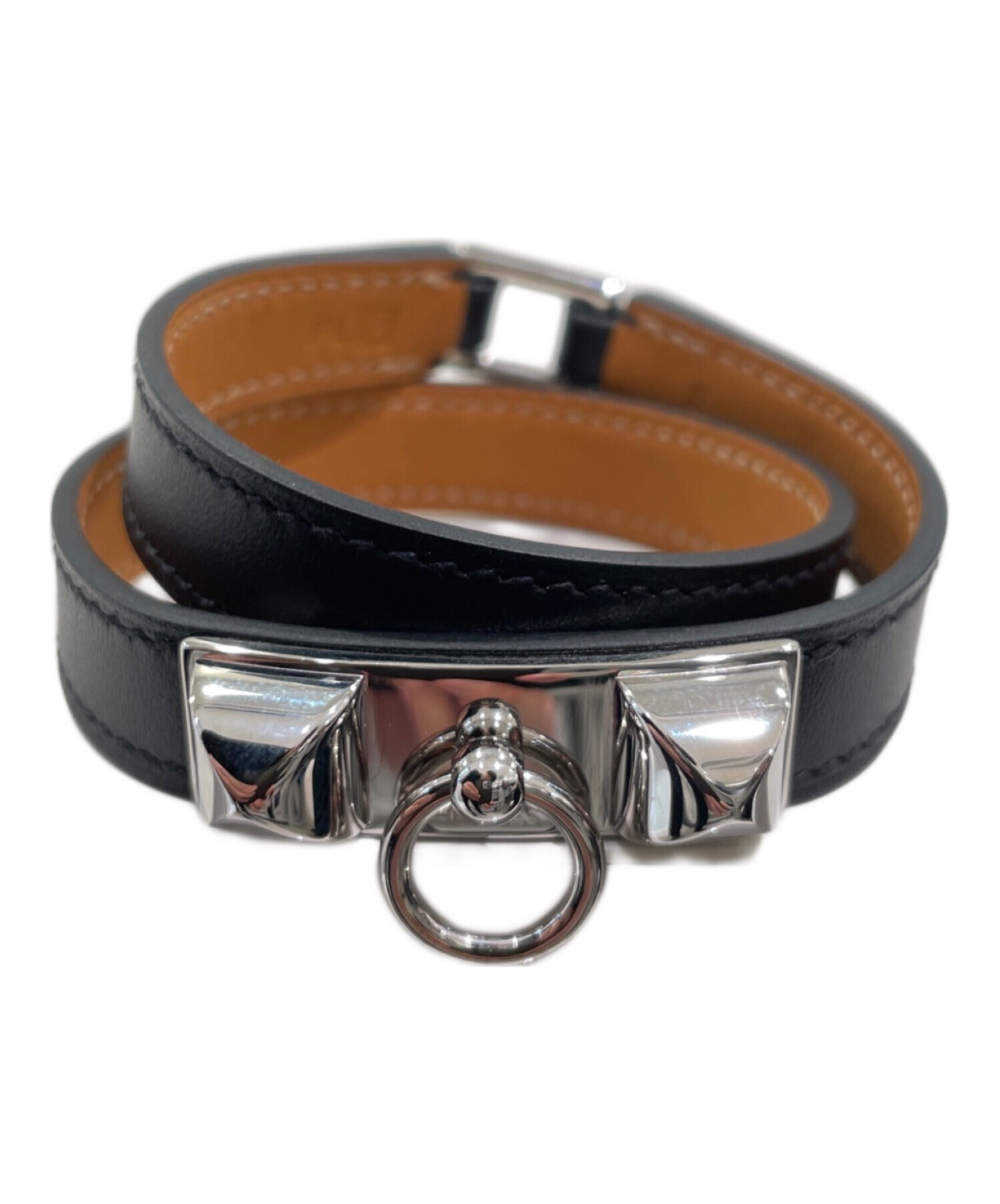 中古・古着通販】HERMES (エルメス) ドゥブルトゥールブレスレット 