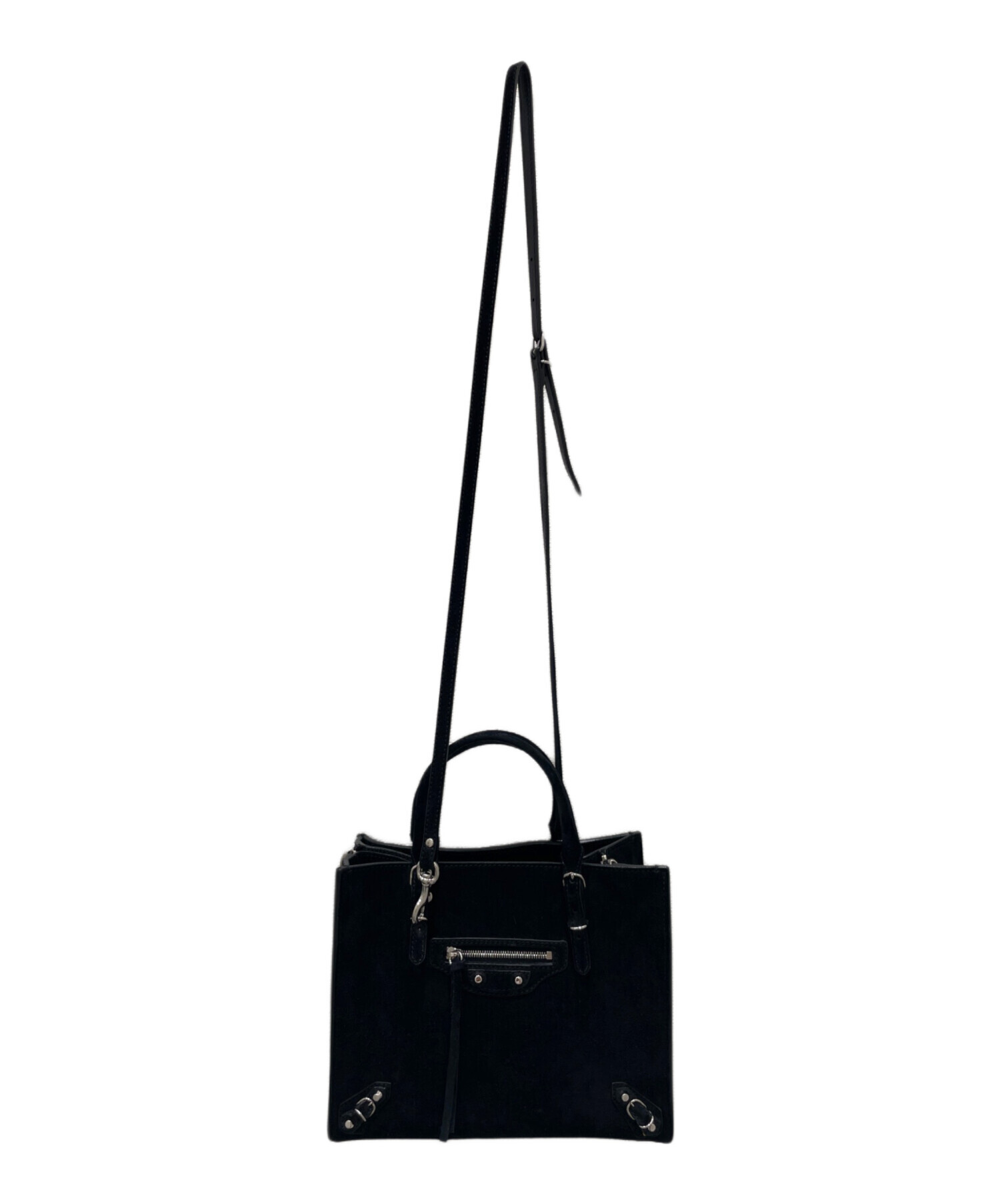 中古・古着通販】BALENCIAGA (バレンシアガ) ペーパーミニ ブラック 