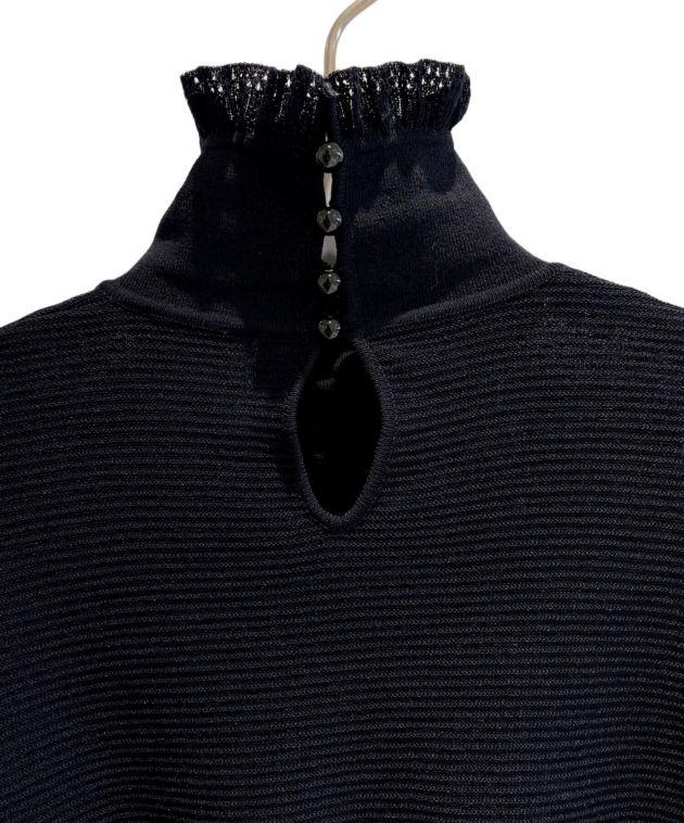 シャネル　ハイネック　No.42 中古・古着通販】CHANEL (シャネル) ハイネックブラウス ブラック