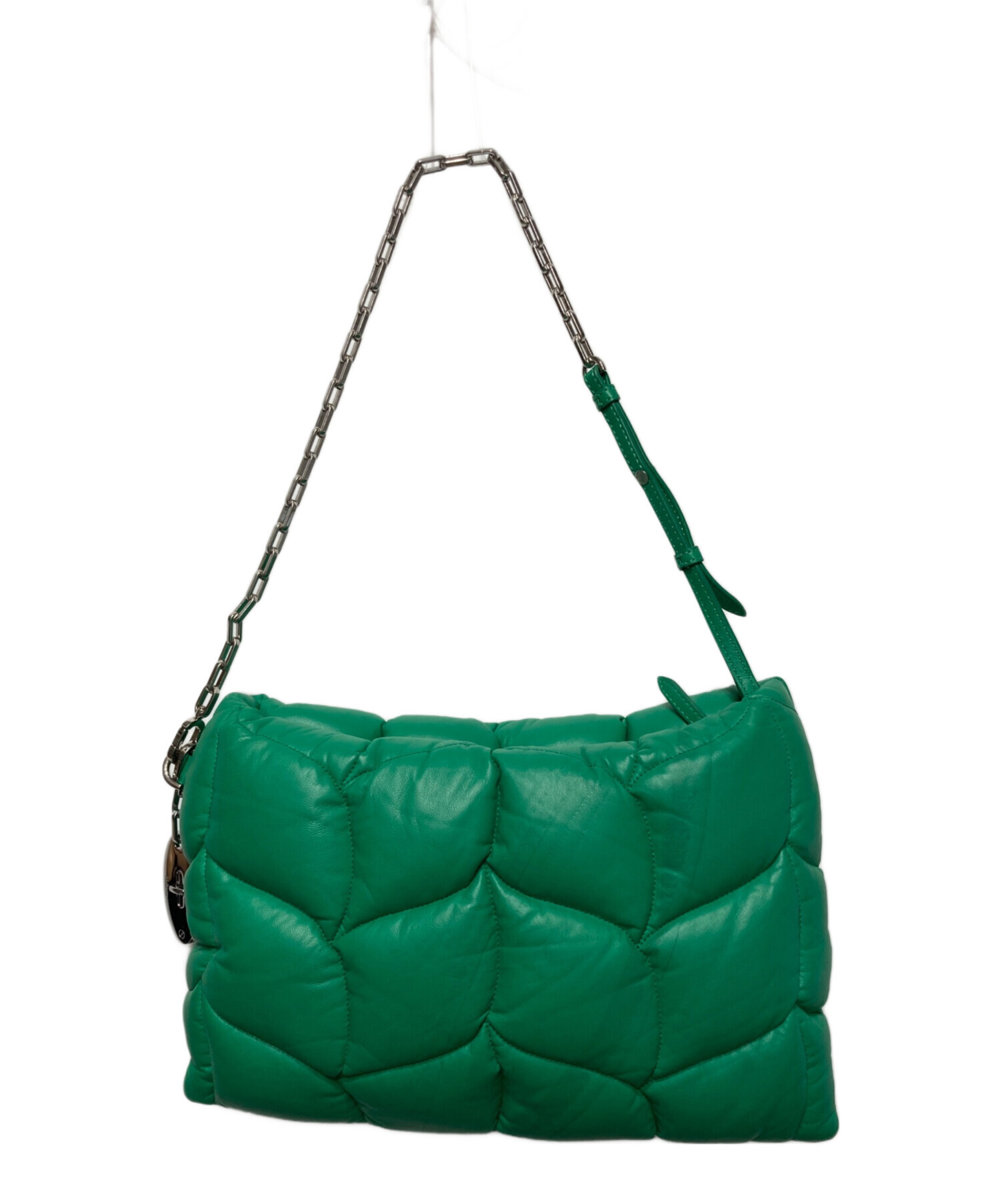 中古・古着通販】MULBERRY (マルベリー) ショルダーバッグ グリーン  