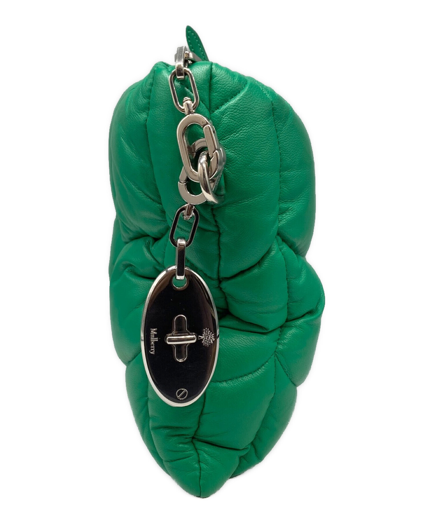 中古・古着通販】MULBERRY (マルベリー) ショルダーバッグ グリーン  