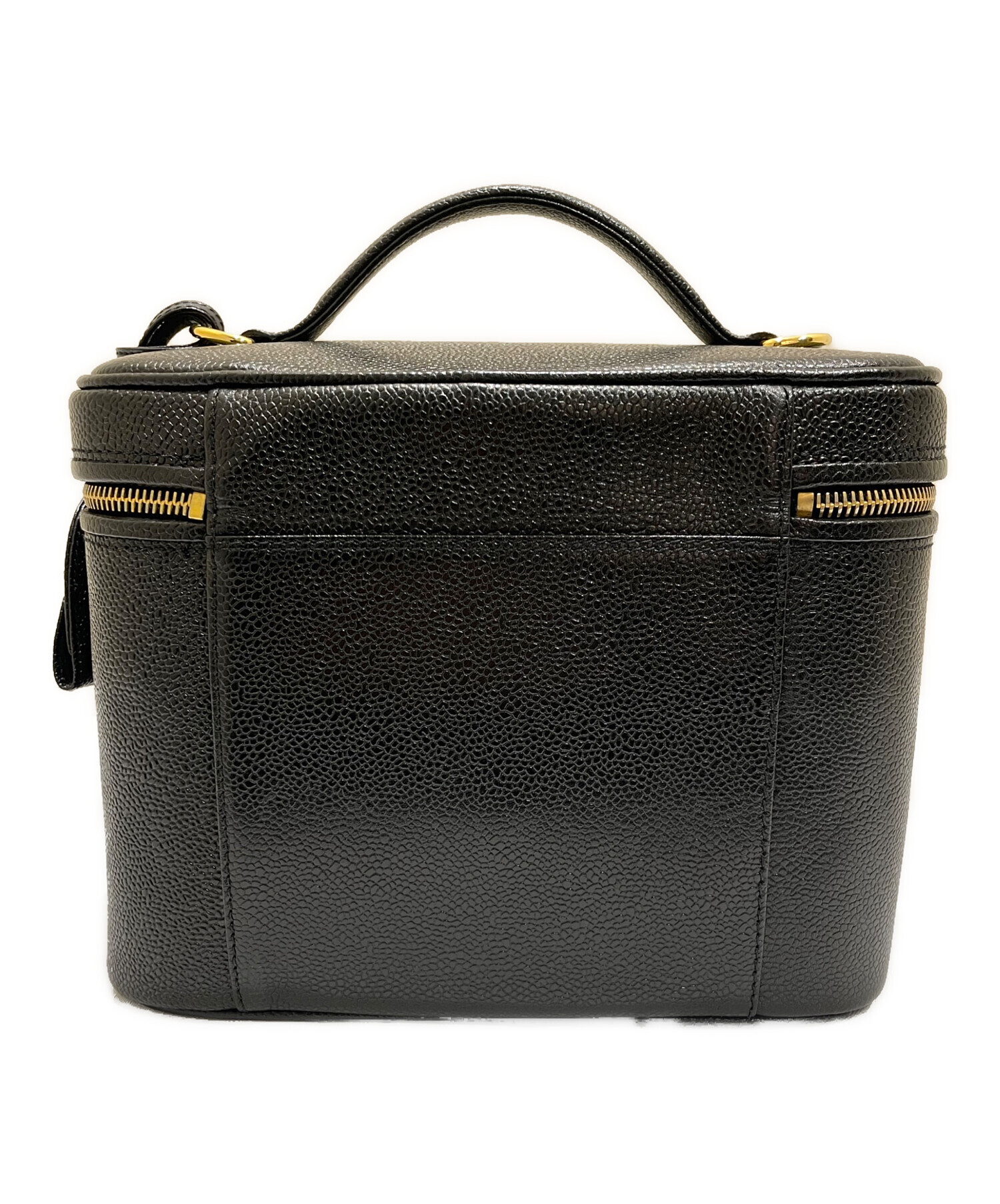 中古・古着通販】CHANEL (シャネル) バニティバッグ ブラック