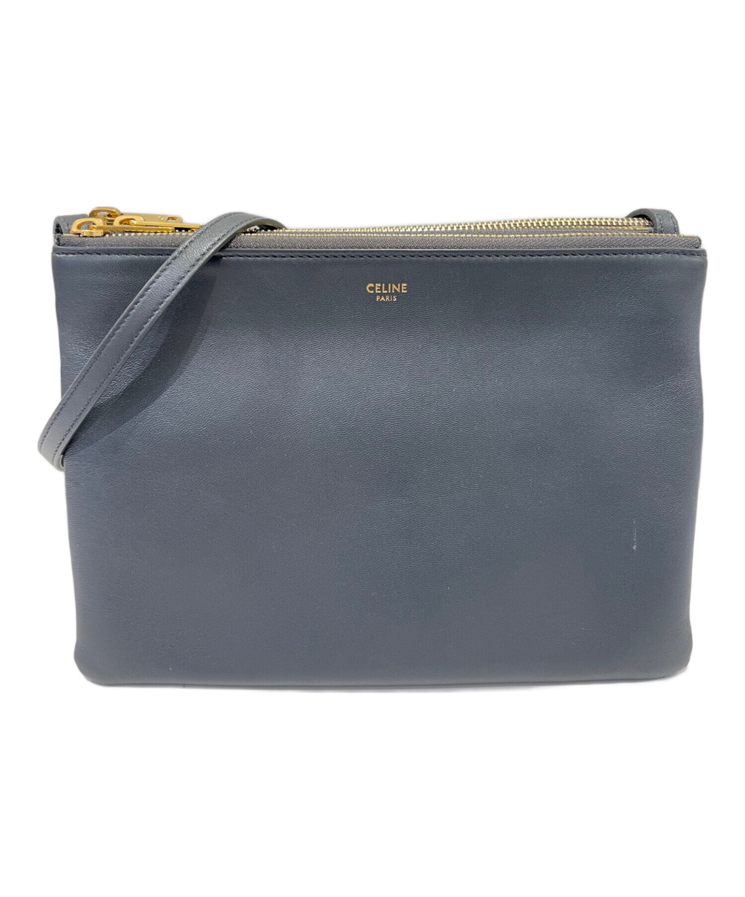 中古・古着通販】CELINE (セリーヌ) トリオ ラージ/ショルダーバッグ