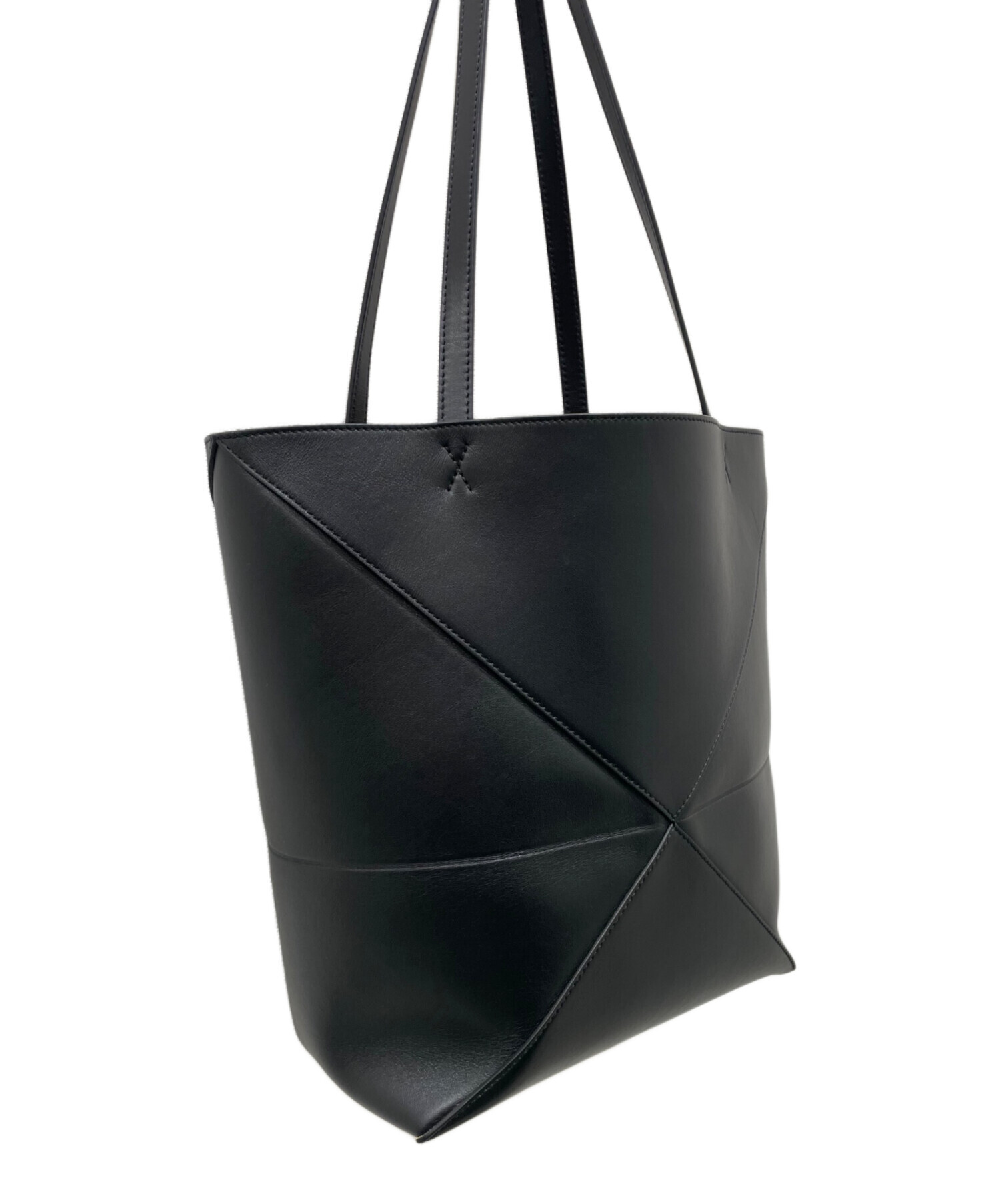 ロエベ ミディアム パズルフォルド トートバッグブラック LOEWE/ロエベ通販 | パズルフォルド トート ミディアム (シャイニー