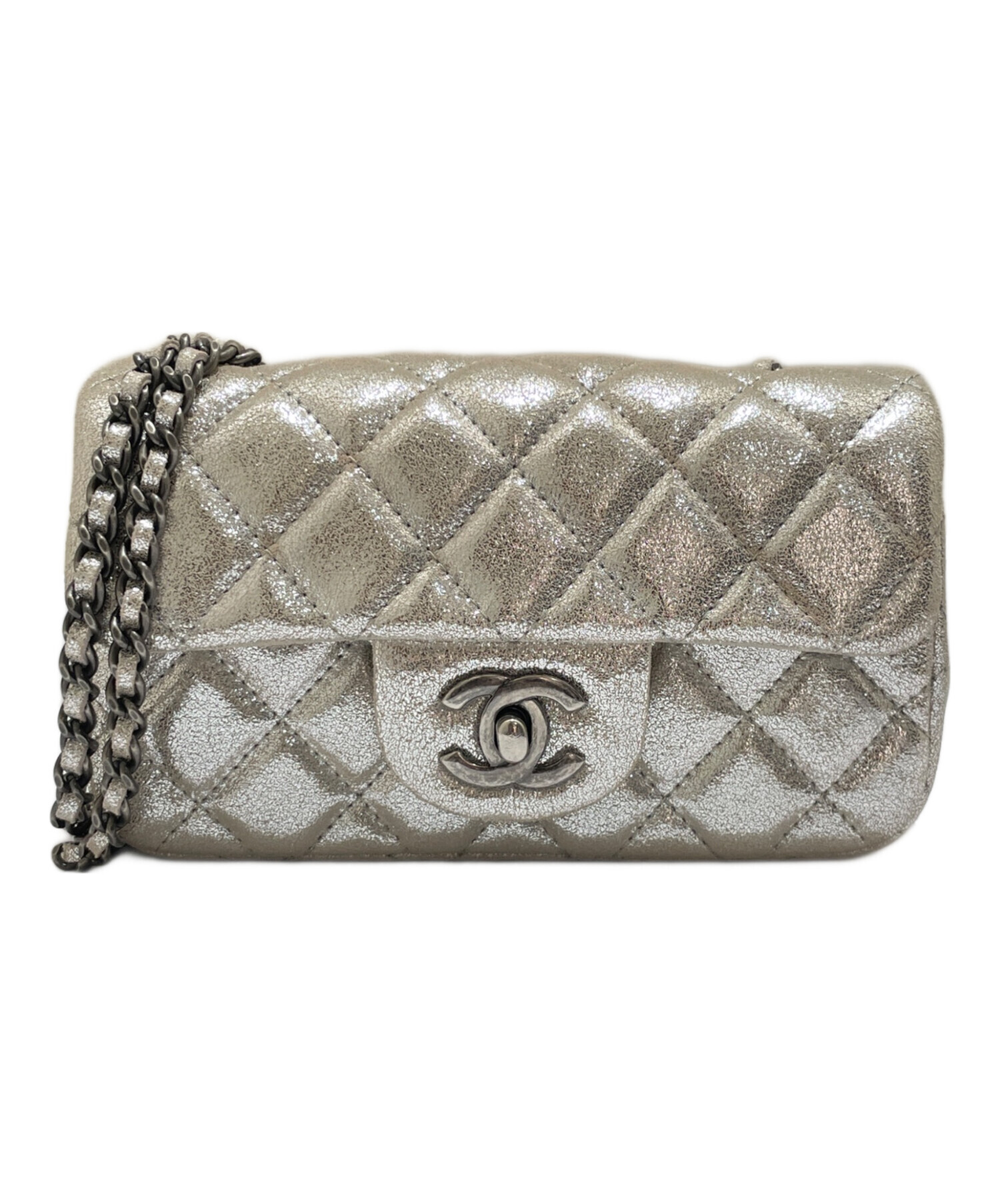 中古・古着通販】CHANEL (シャネル) チェーンショルダーバッグ 