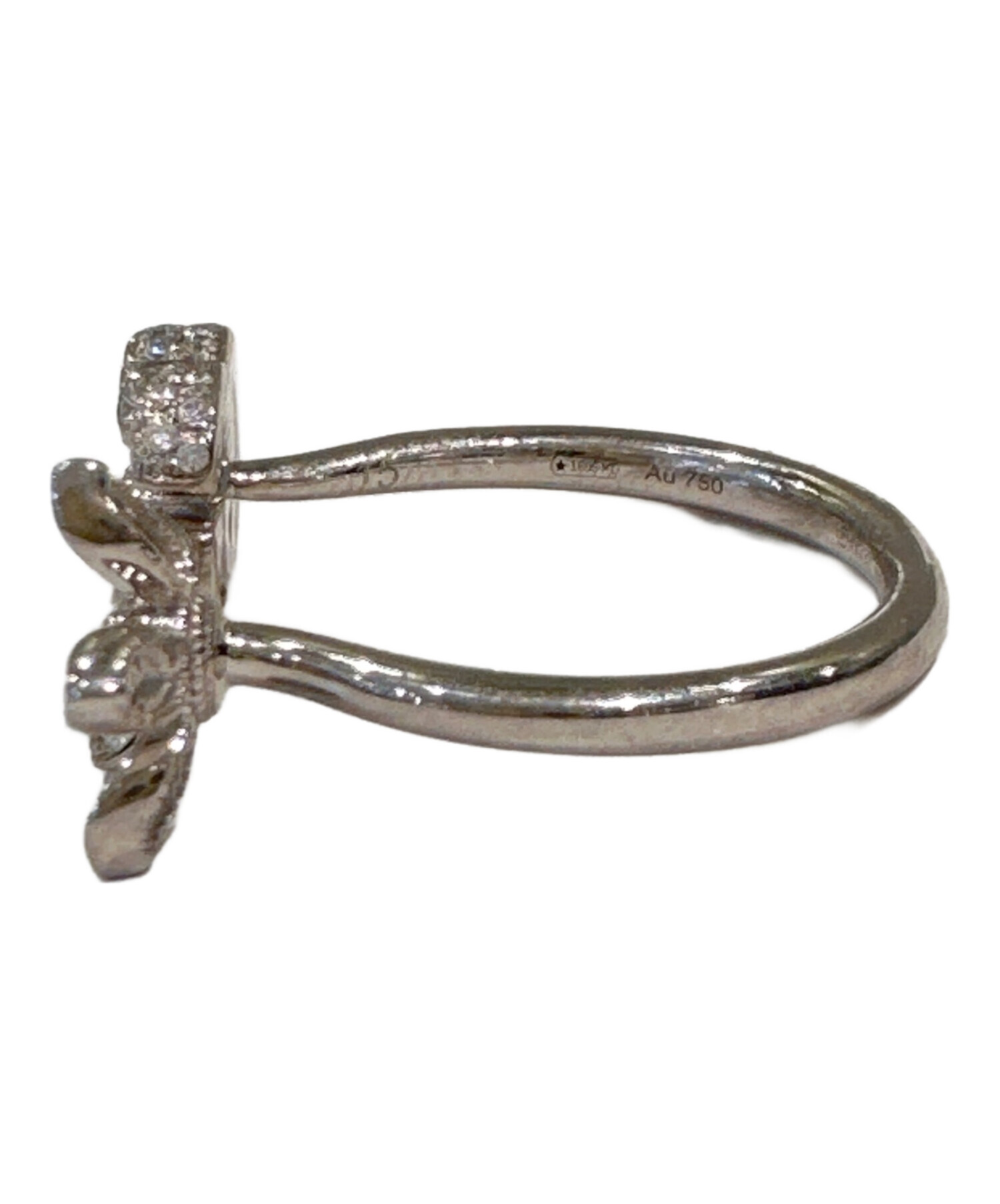 中古・古着通販】GUCCI (グッチ) GGフローラダイヤリング サイズ:13号