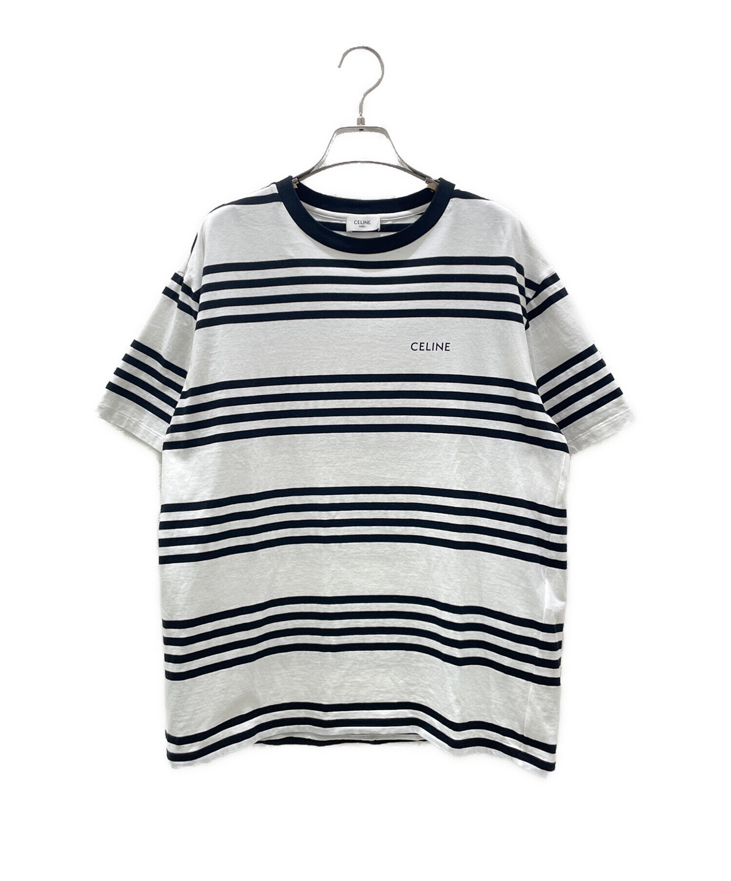 中古・古着通販】CELINE (セリーヌ) ルーズTシャツ ホワイト サイズ:S
