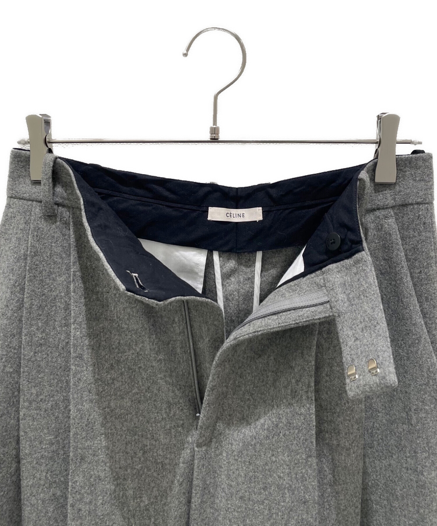 中古・古着通販】CELINE (セリーヌ) フィービー期 ウール ワイド