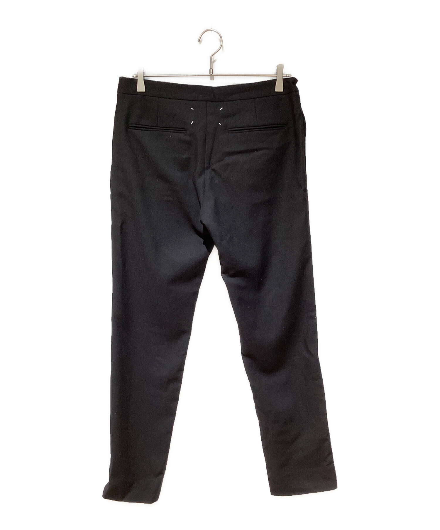 マルジェラ　ドローストリング　パンツ　ブラック　黒　メゾンマルジェラ 中古・古着通販】Maison Margiela (メゾンマルジェラ) Drawstring