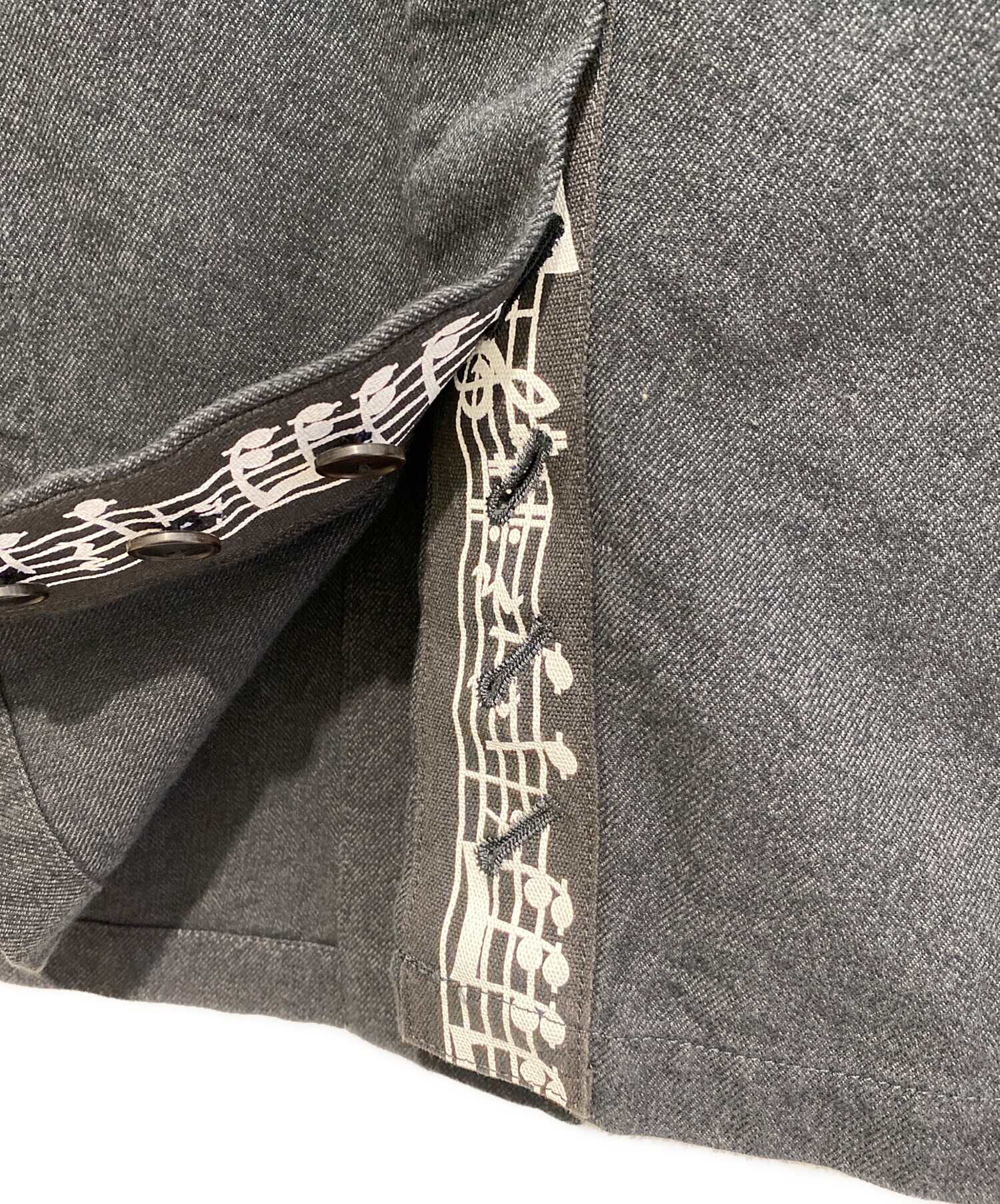 中古・古着通販】NUMBER (N)INE (ナンバーナイン) 07SS 音符柄