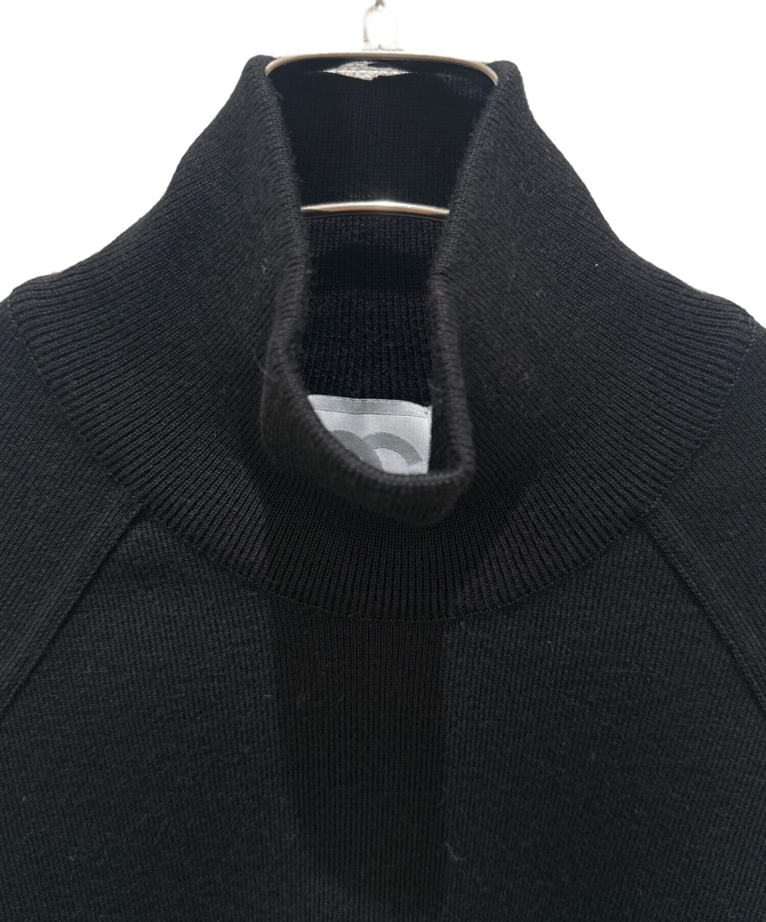 中古・古着通販】CHANEL (シャネル) テープロゴタートルネックニット