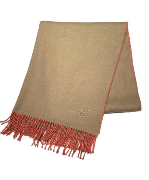 中古・古着通販】HERMES (エルメス) カシミヤエンボスロゴマフラー