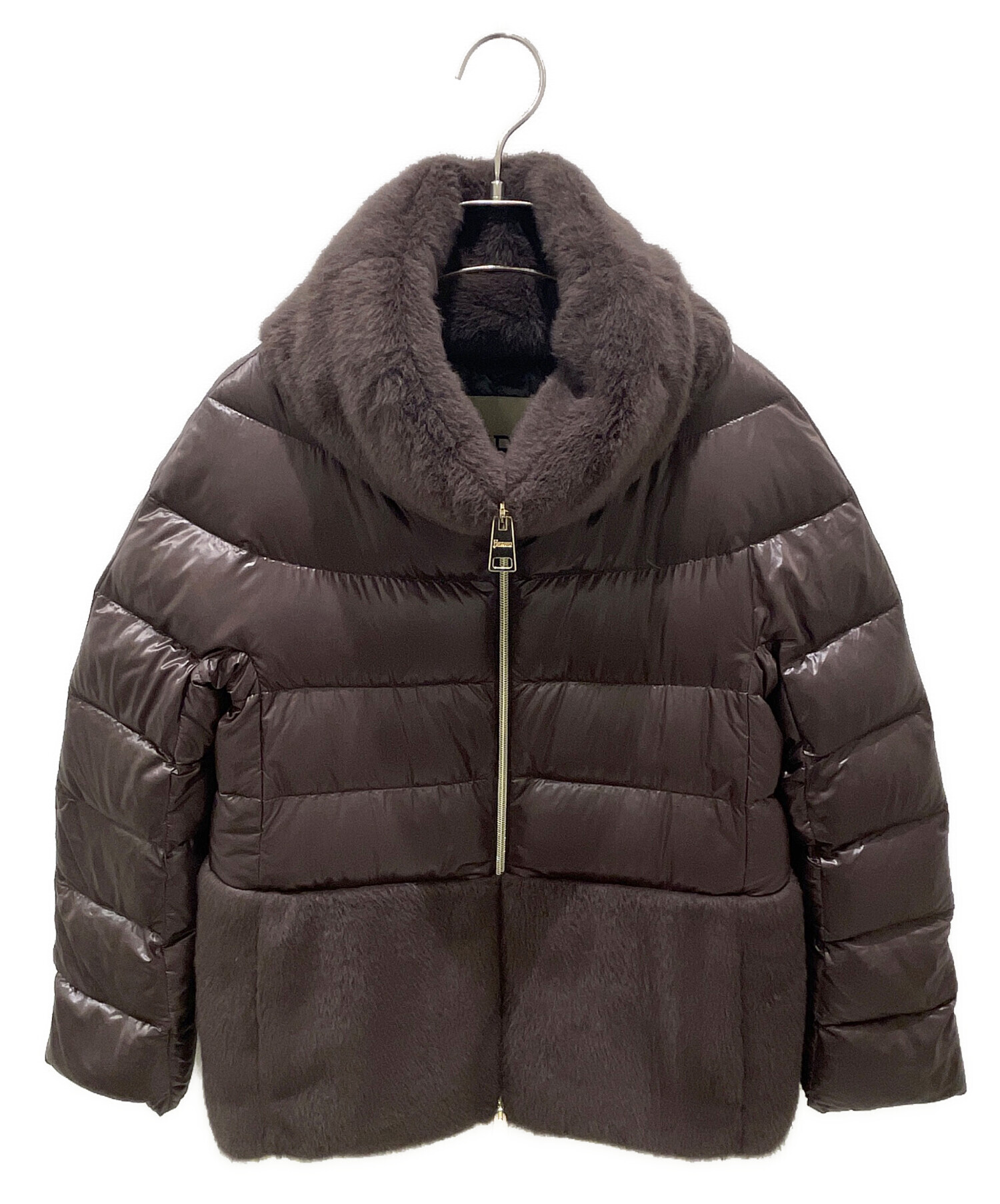 中古・古着通販】HERNO (ヘルノ) ナイロンウルトラライトレディケープ  