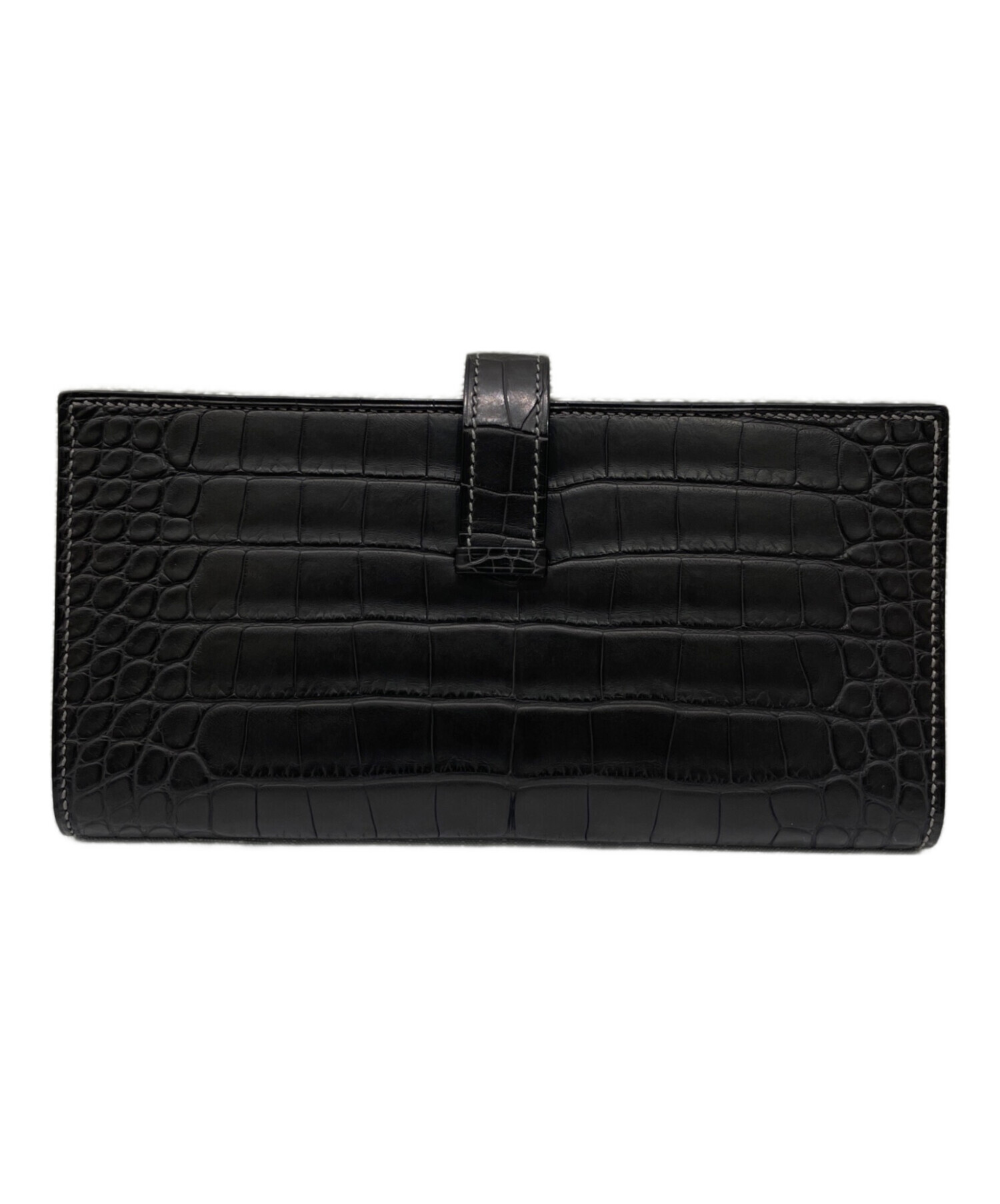 中古・古着通販】HERMES (エルメス) ベアンスフレ グレー×ゴールド 