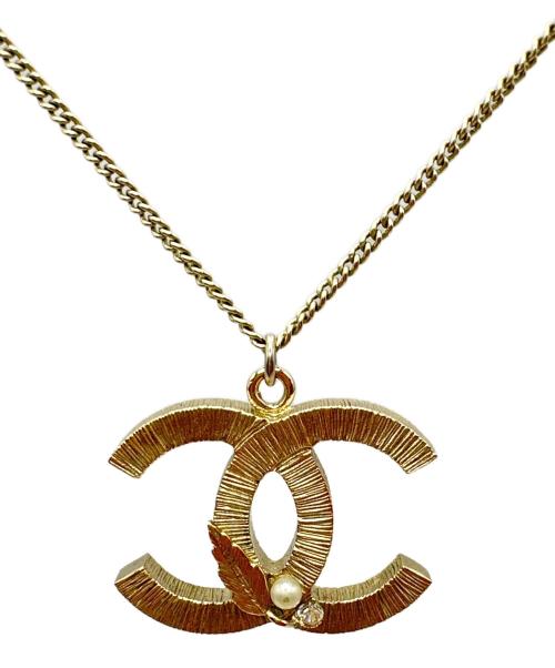 中古・古着通販】CHANEL (シャネル) ココマークフェザーネックレス