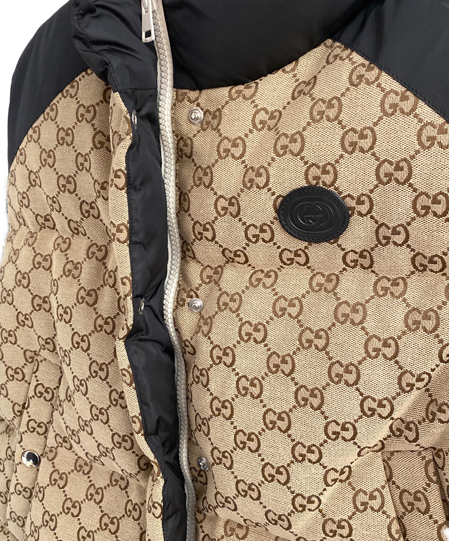 中古・古着通販】GUCCI (グッチ) 23ss GG Cotton Canvas Puffer Vest