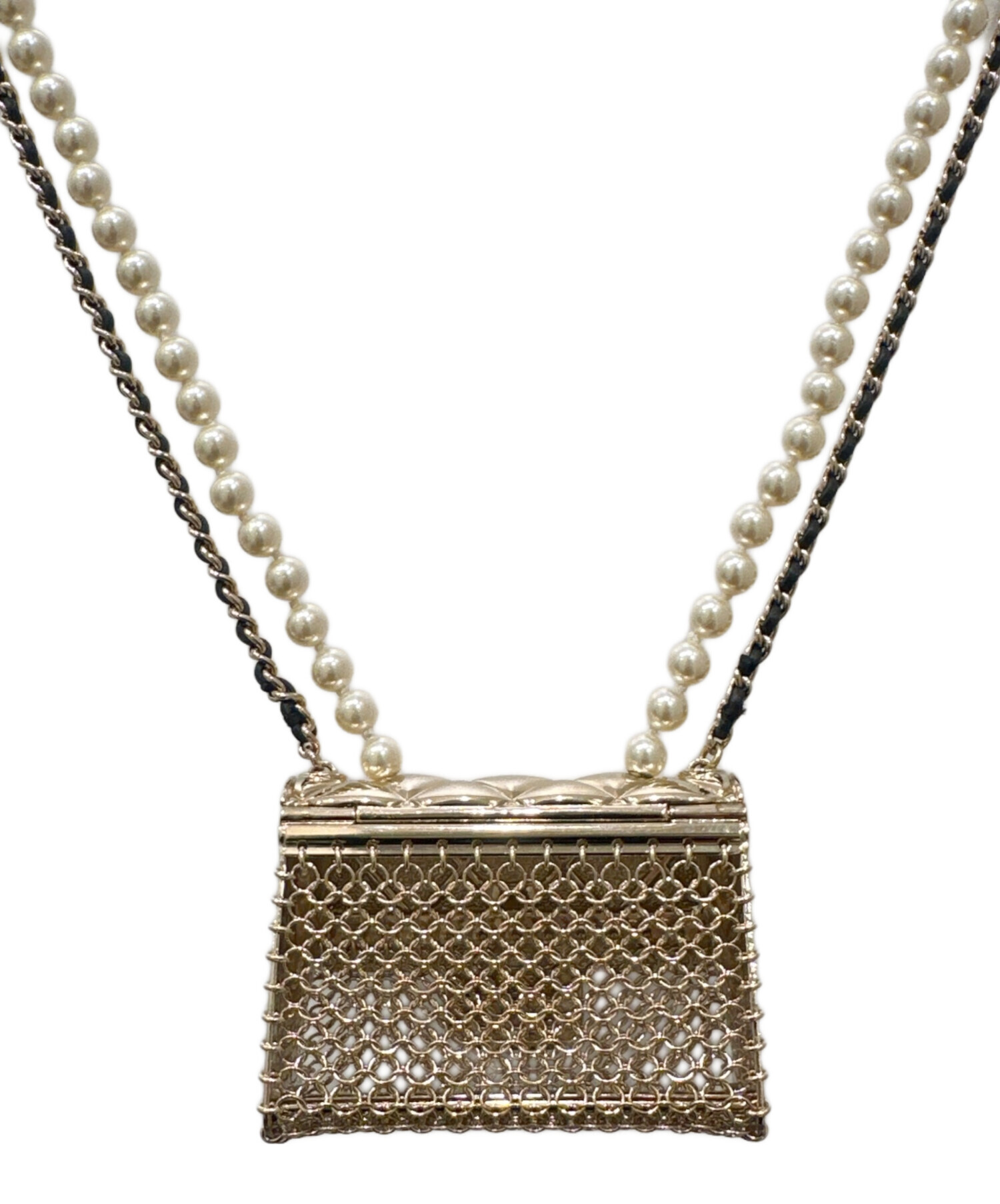 中古・古着通販】CHANEL (シャネル) マトラッセバッグモチーフフェイク