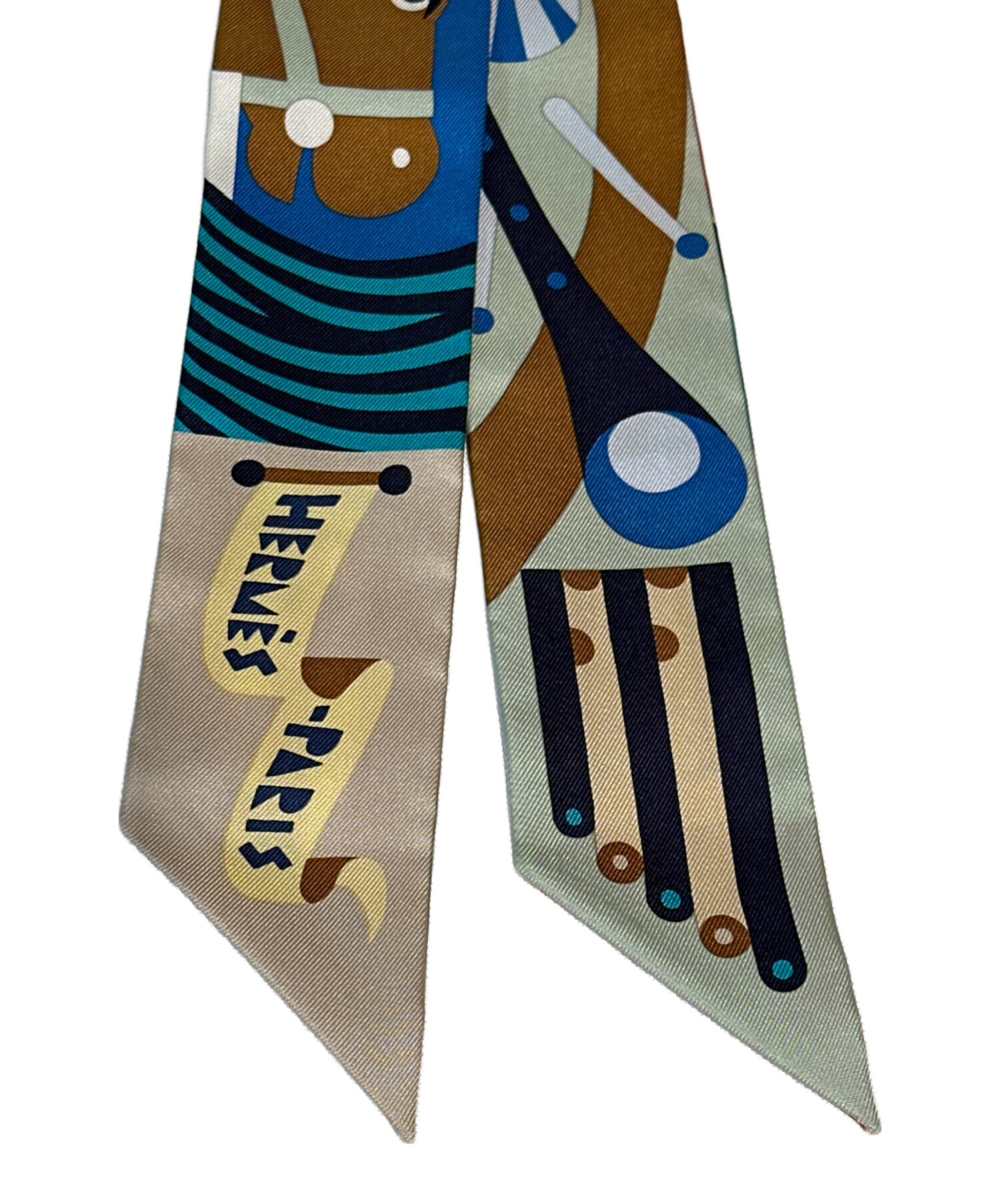 中古・古着通販】HERMES (エルメス) ツイリー Parade en Fanfare