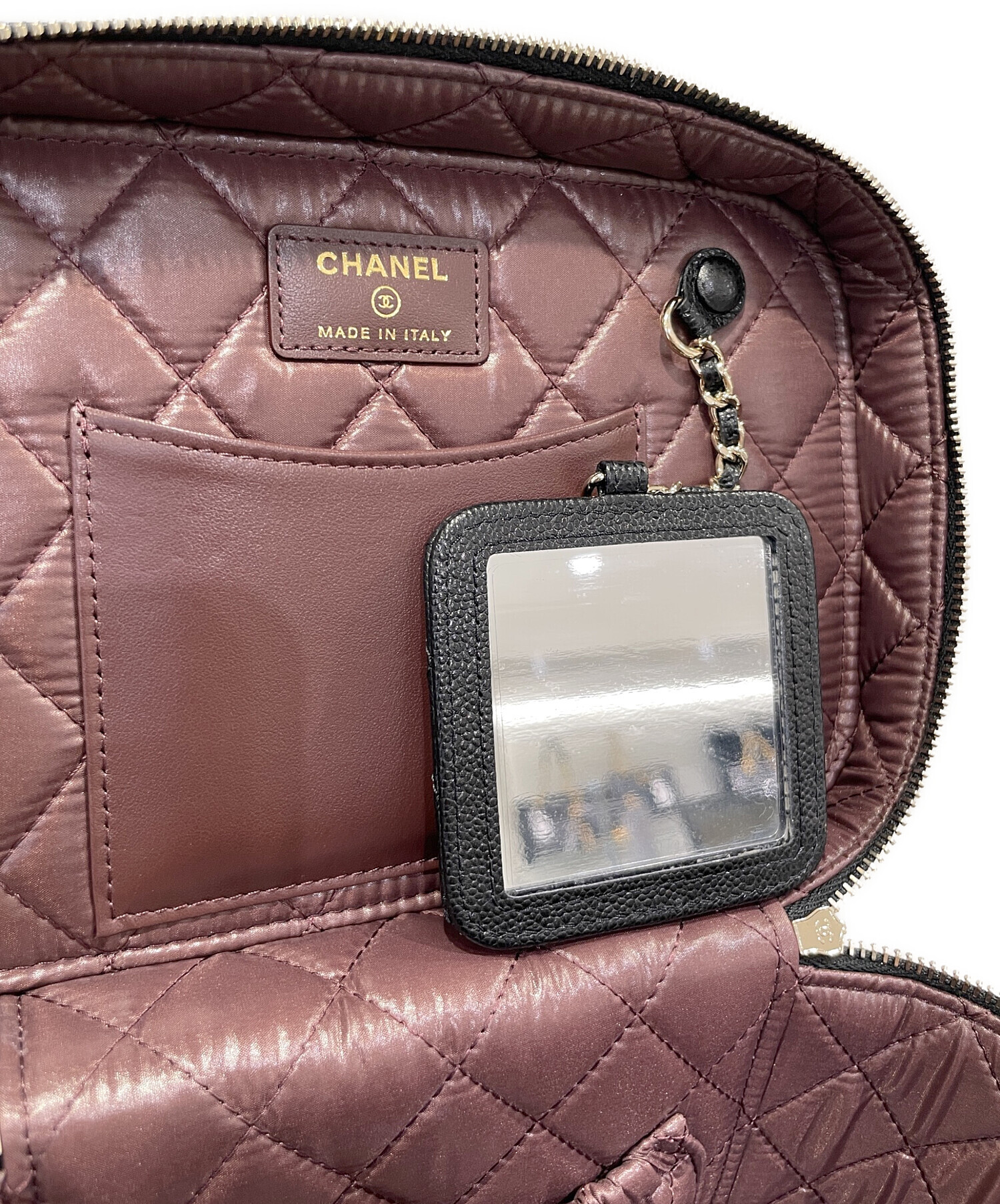 シャネル バニティポーチ ヴィンテージシャネル 日本直送】シャネル CHANEL バニティ ポーチ ハンドバッグ