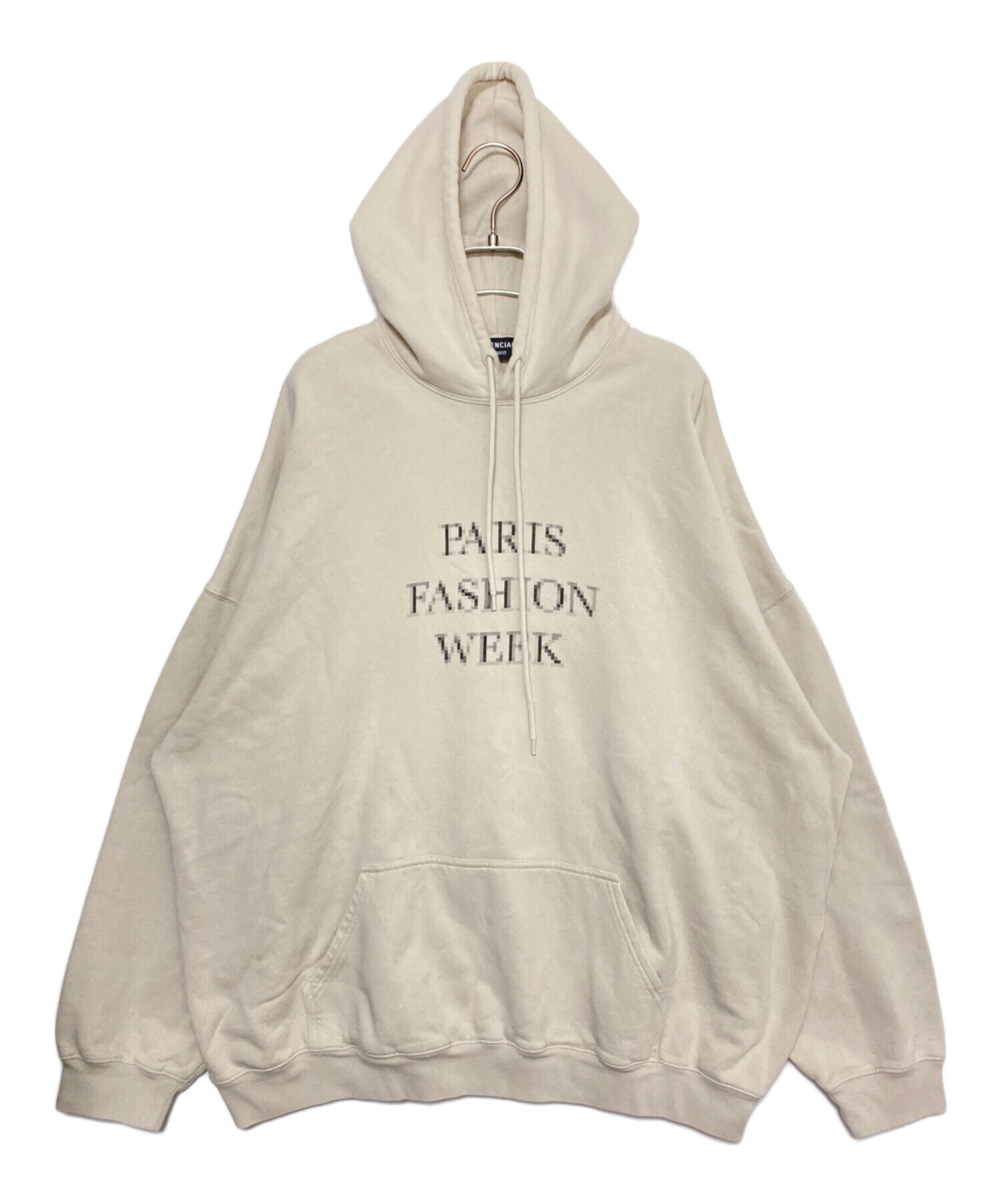 中古・古着通販】BALENCIAGA (バレンシアガ) プリントフーディ 中古・古着通販】BALENCIAGA (バレンシアガ) プリントフーディ