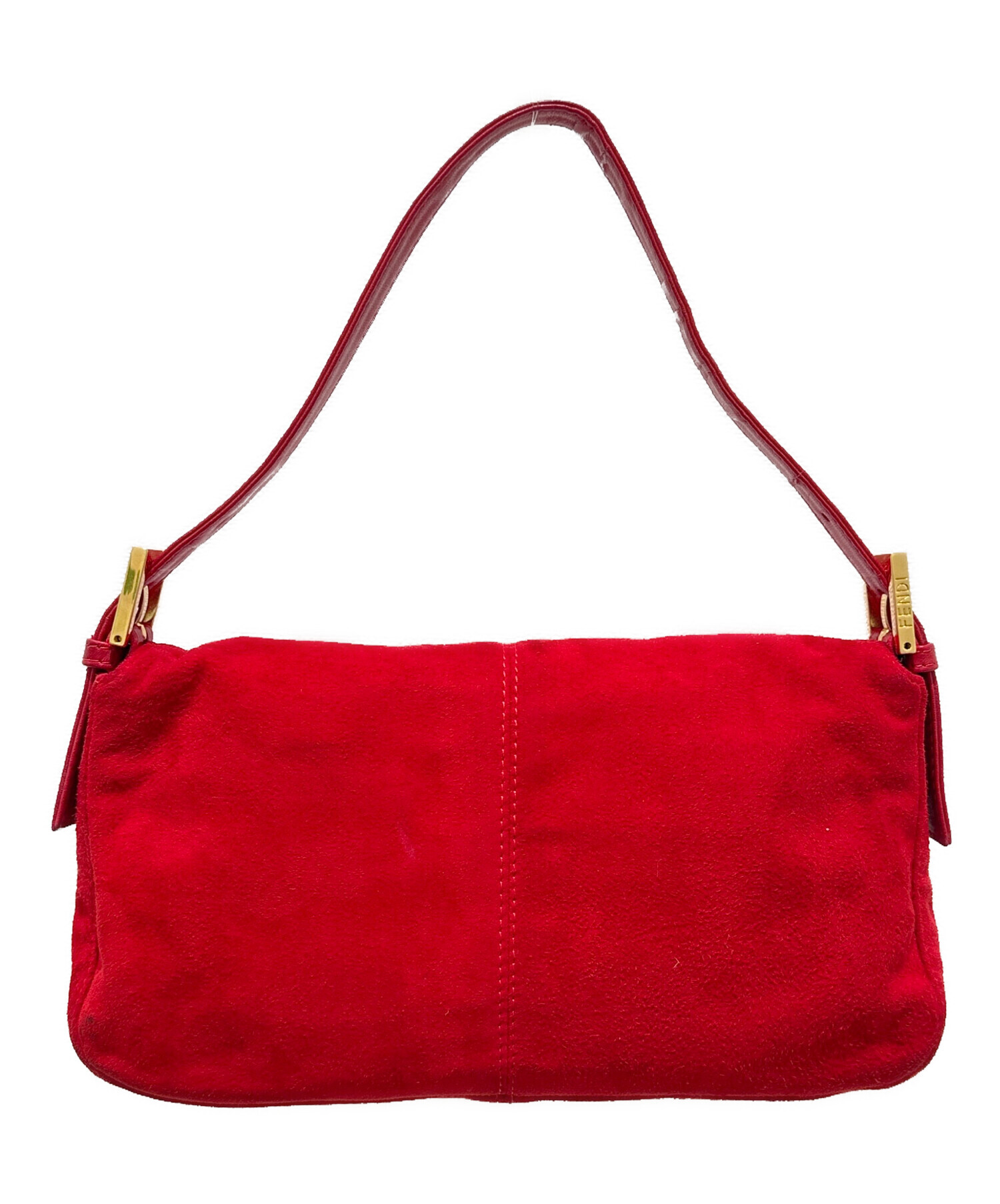 中古・古着通販】FENDI (フェンディ) ショルダーバッグ レッド 