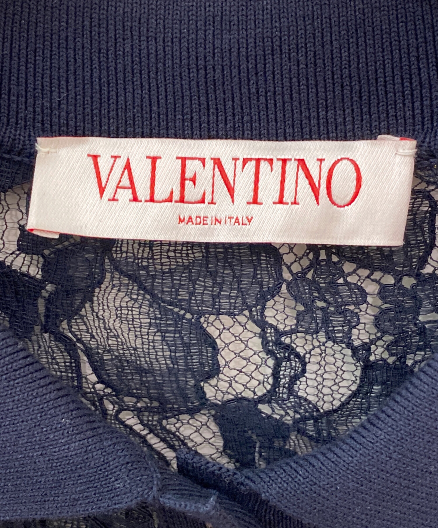 中古・古着通販】VALENTINO (ヴァレンティノ) レースデザイン 