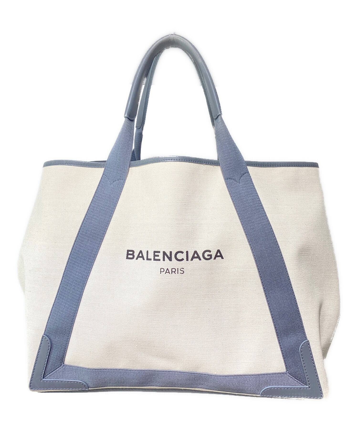 オンラインストア販売店 BALENCIAGA バレンシアガ ネイビーカバスM 