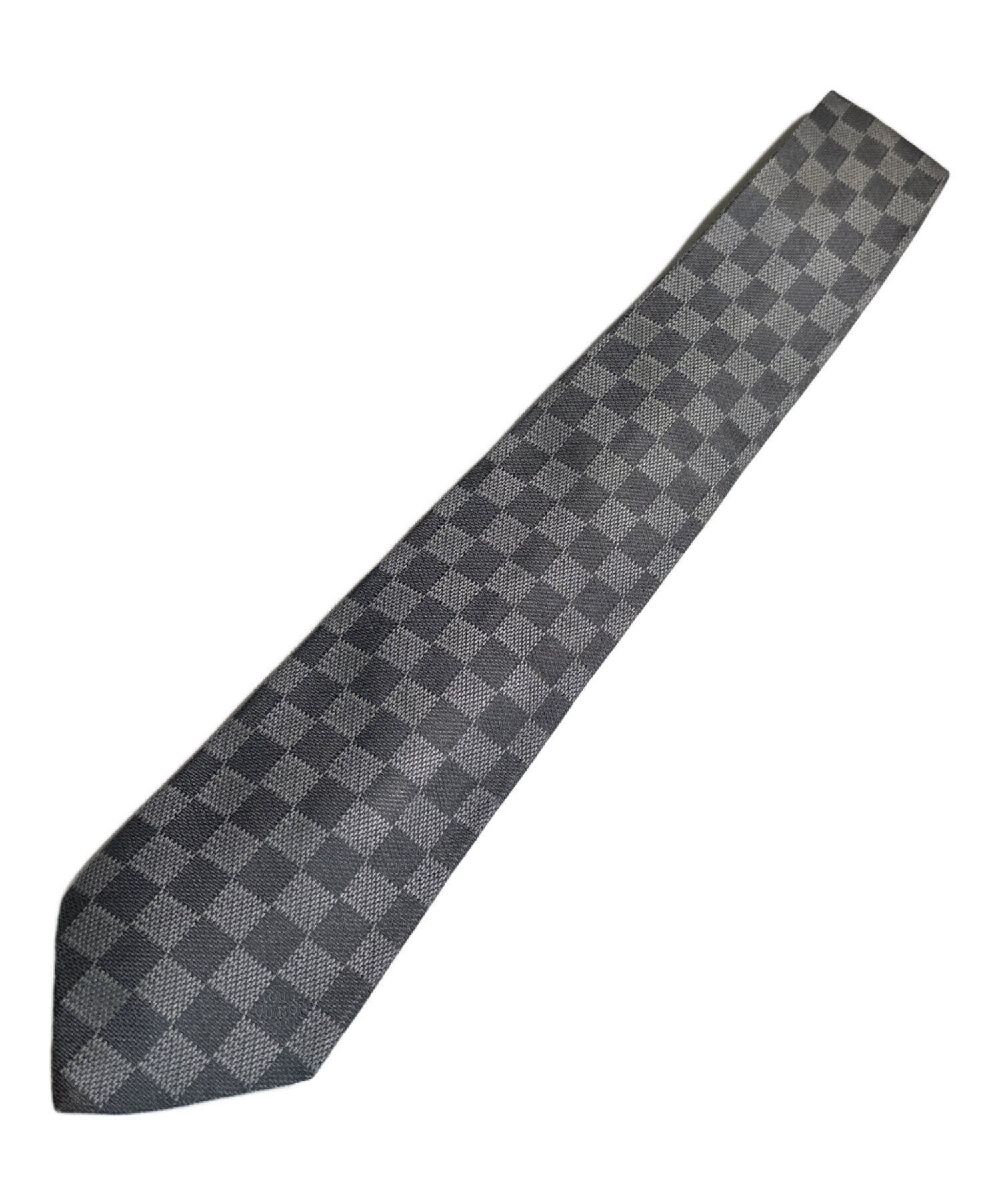 中古・古着通販】LOUIS VUITTON (ルイ ヴィトン) ダミエ総柄ネクタイ