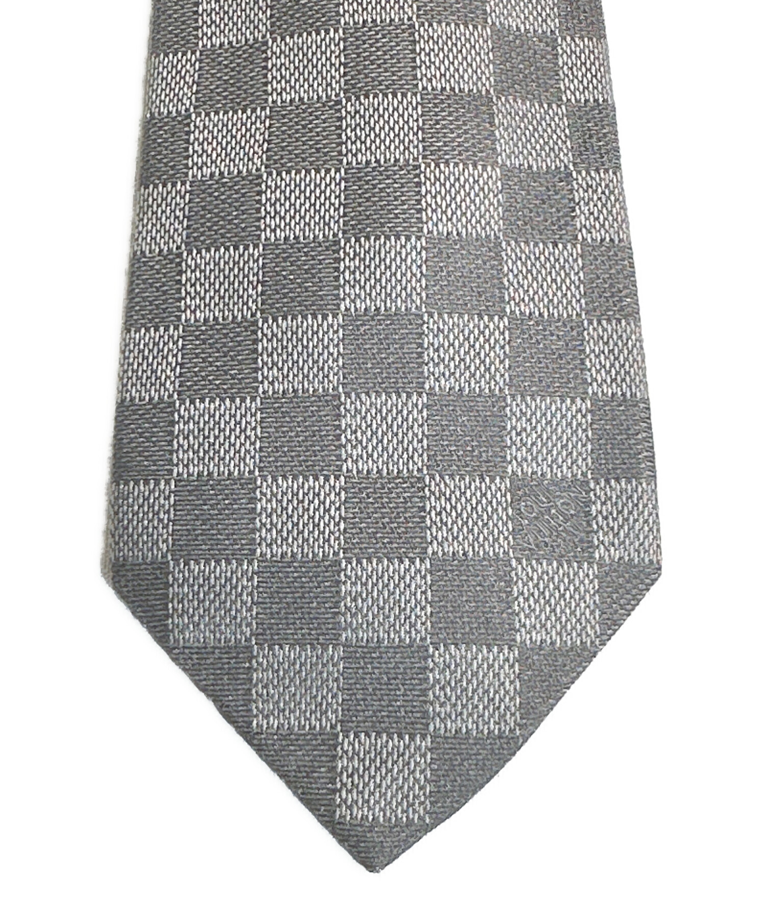 中古・古着通販】LOUIS VUITTON (ルイ ヴィトン) ダミエ総柄ネクタイ