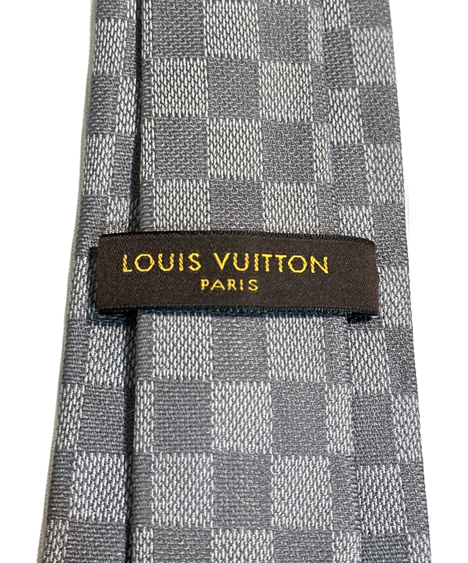 中古・古着通販】LOUIS VUITTON (ルイ ヴィトン) ダミエ総柄ネクタイ