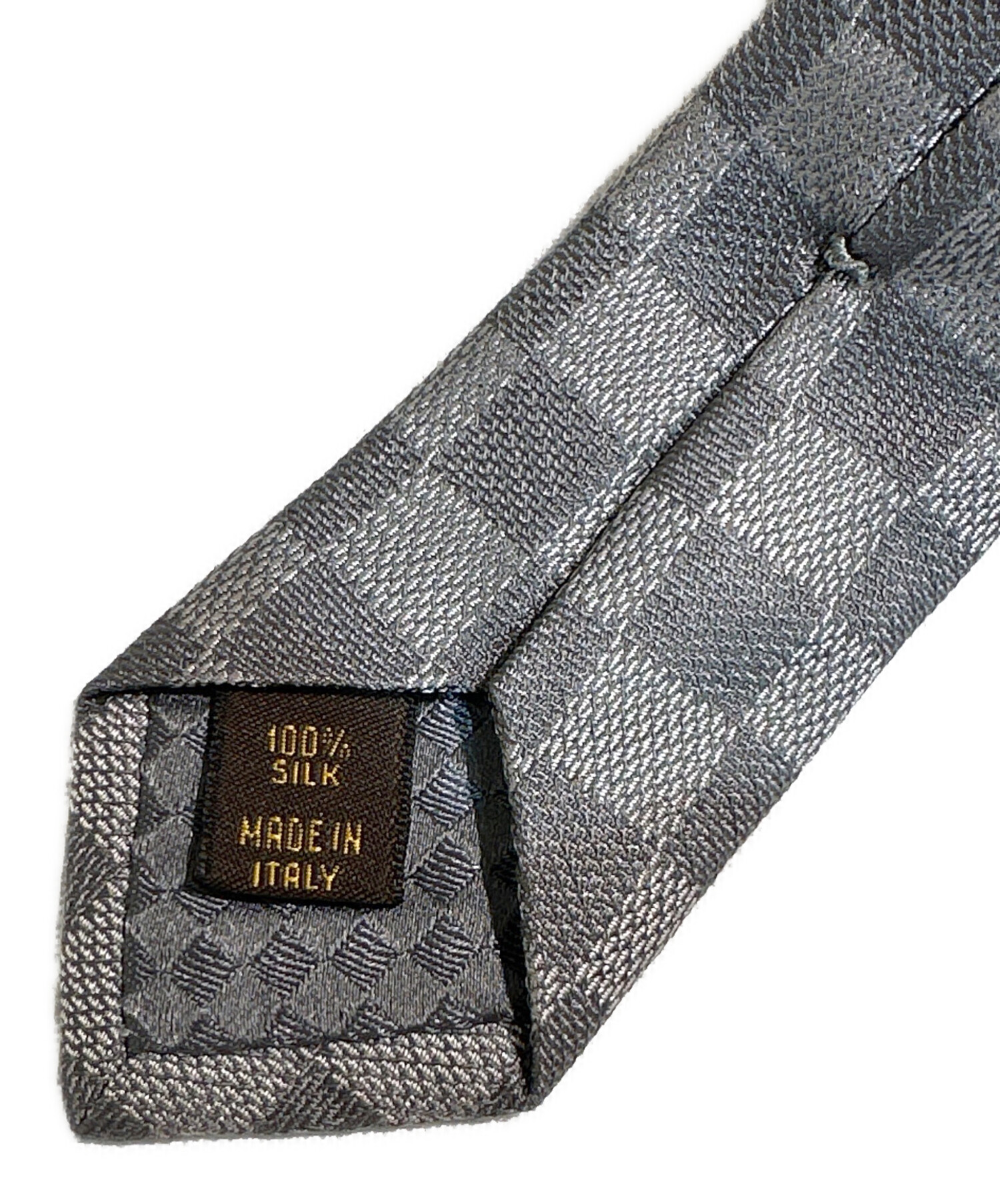 中古・古着通販】LOUIS VUITTON (ルイ ヴィトン) ダミエ総柄ネクタイ