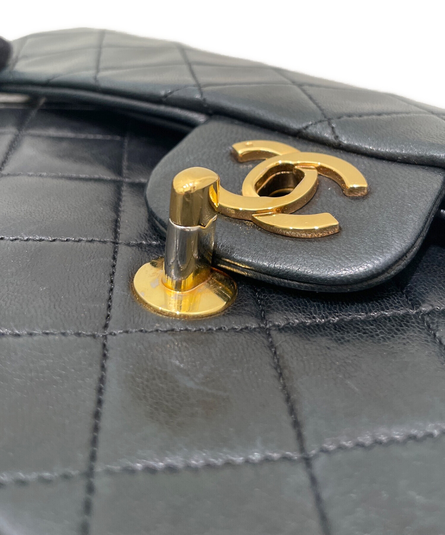中古・古着通販】CHANEL (シャネル) マトラッセ25 ブラック サイズ:25