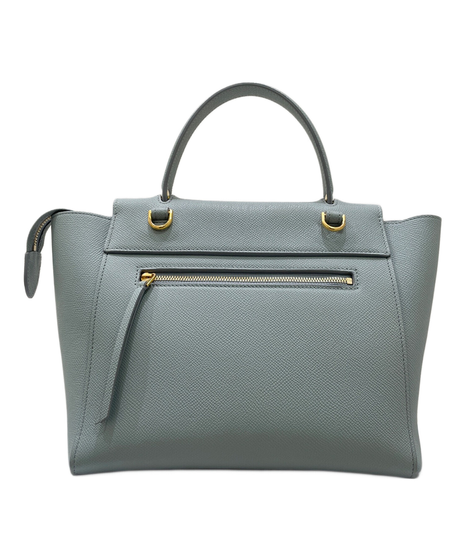 セリーヌベルトバッグマイクロブルー