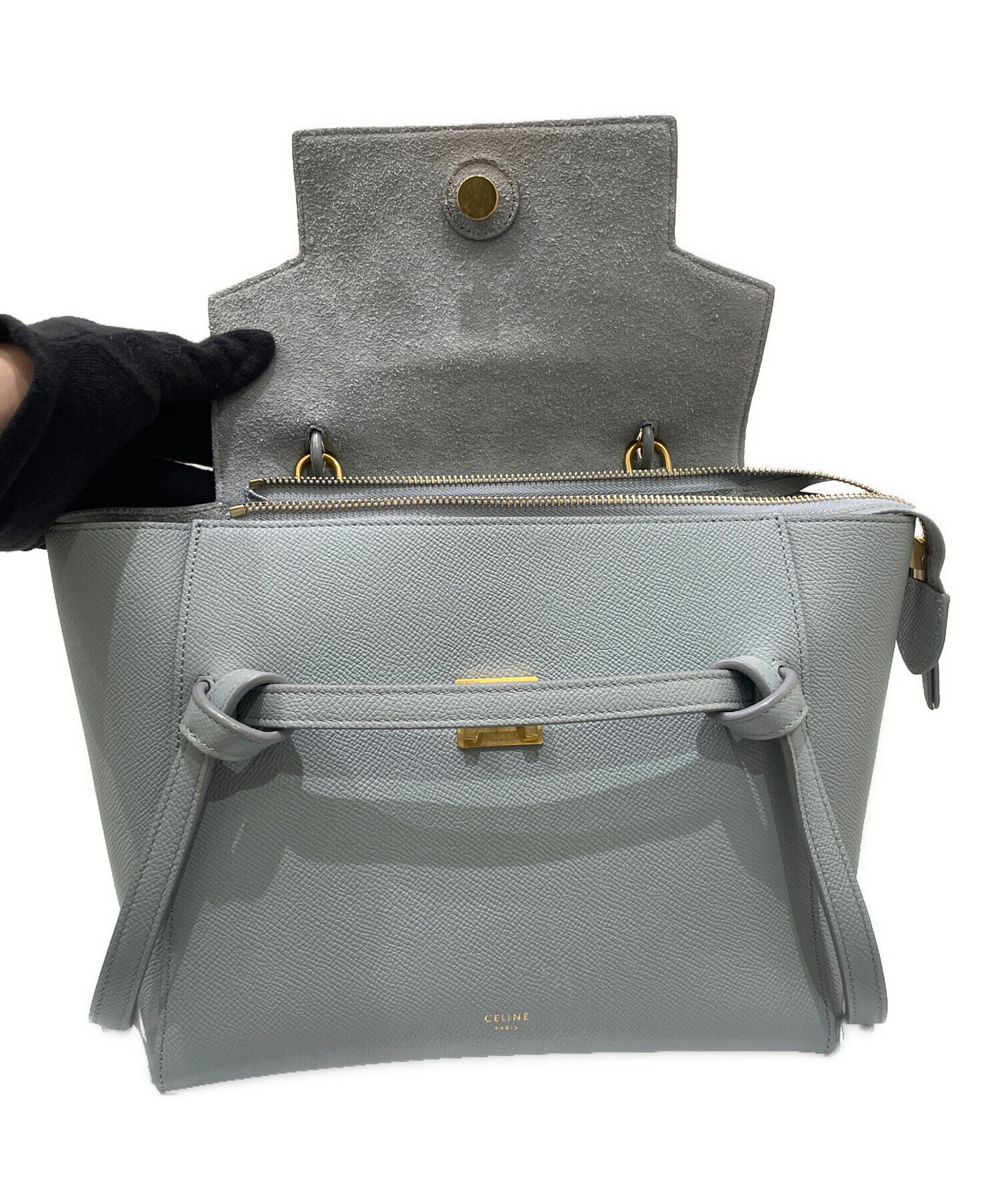 中古・古着通販】CELINE (セリーヌ) ベルトバッグマイクロ ライト