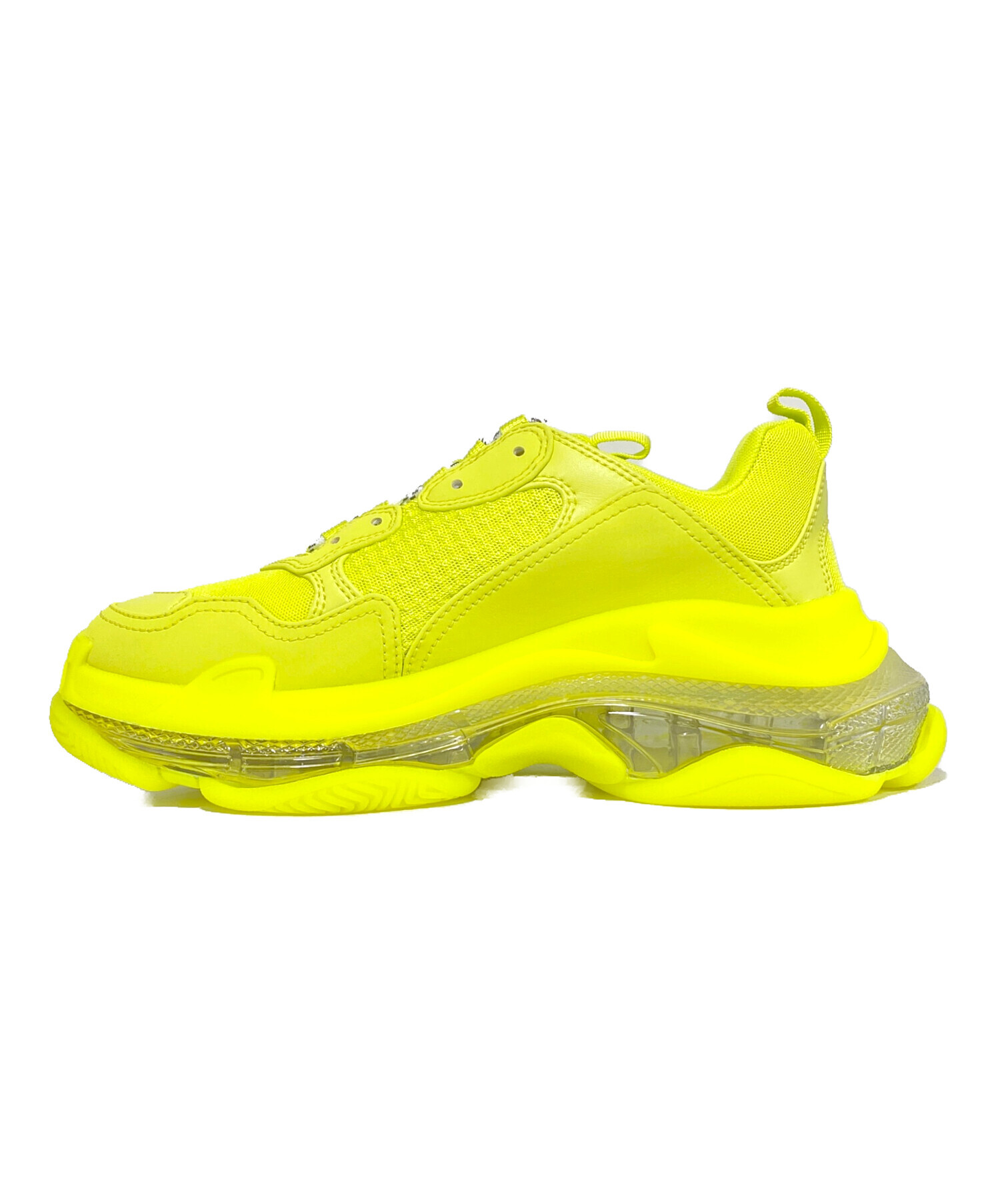 中古・古着通販】BALENCIAGA (バレンシアガ) TRIPLE S イエロー サイズ 